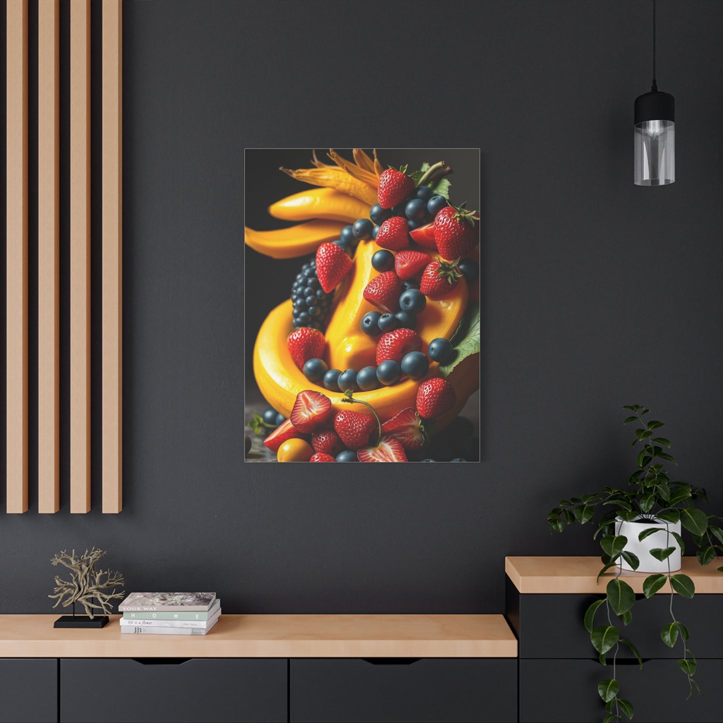 Vibrant Savoir-Fruit Canvas wall art & canvas print