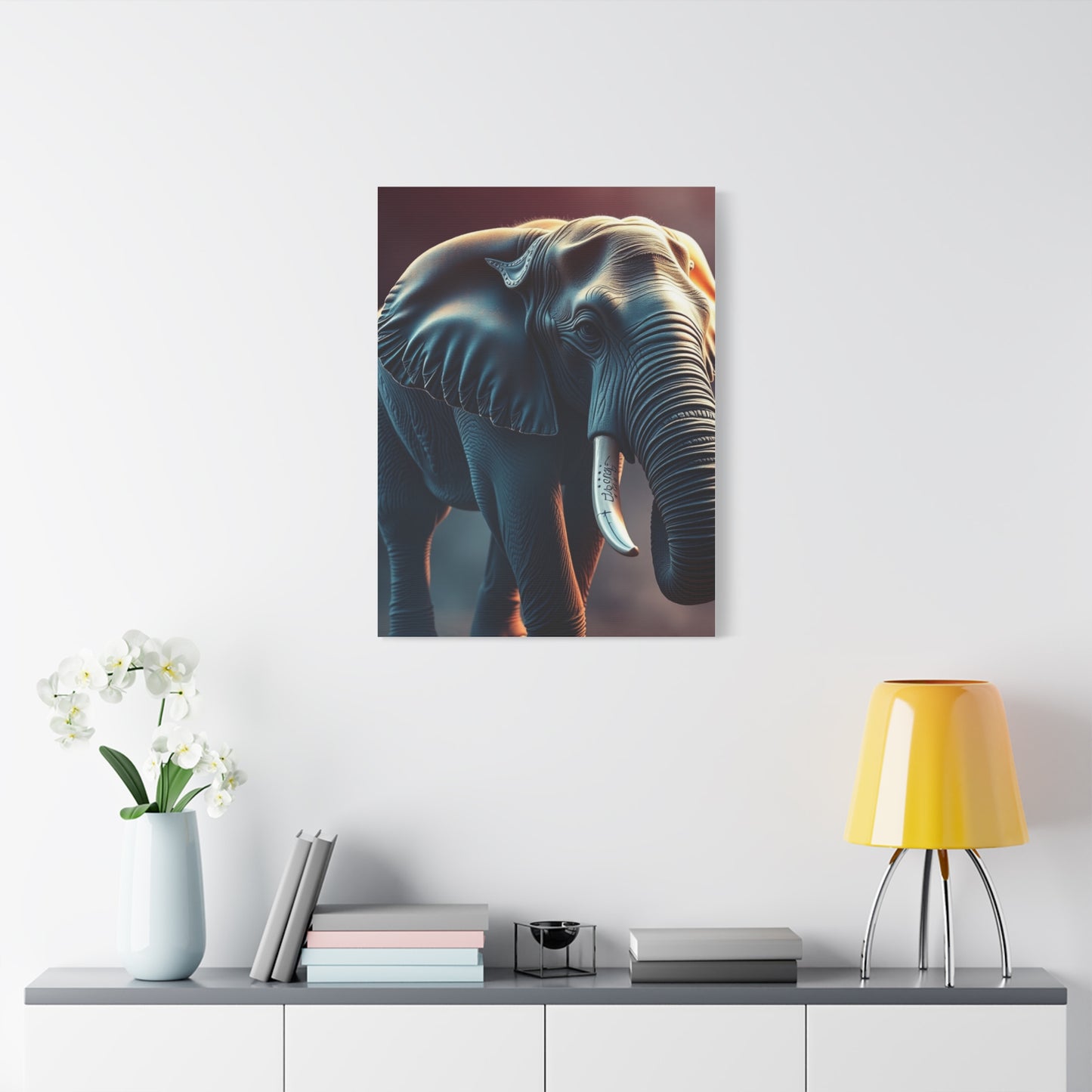 Luxe Elephas Opus Wall Art & Canvas Print