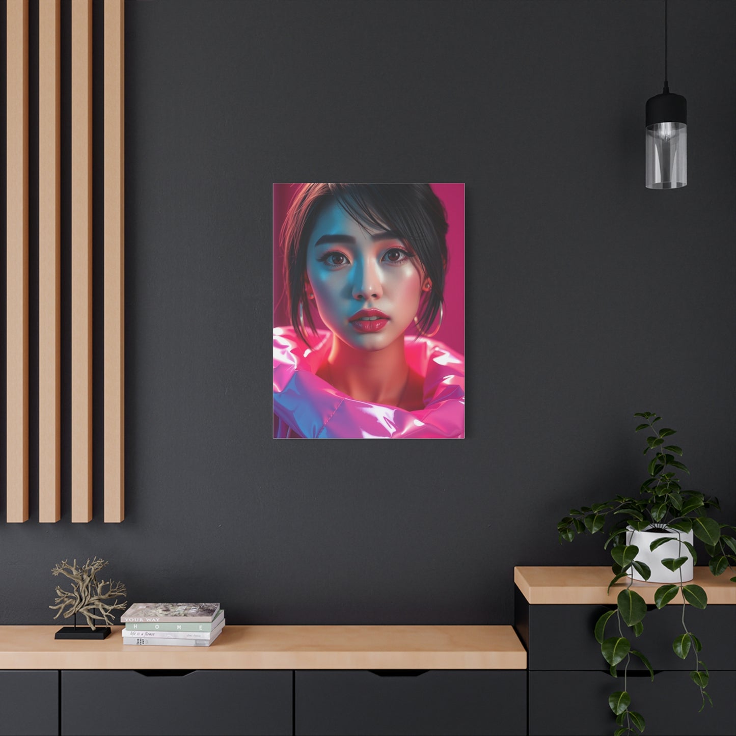Pink Luminosity Art Wall Art & Canvas Print