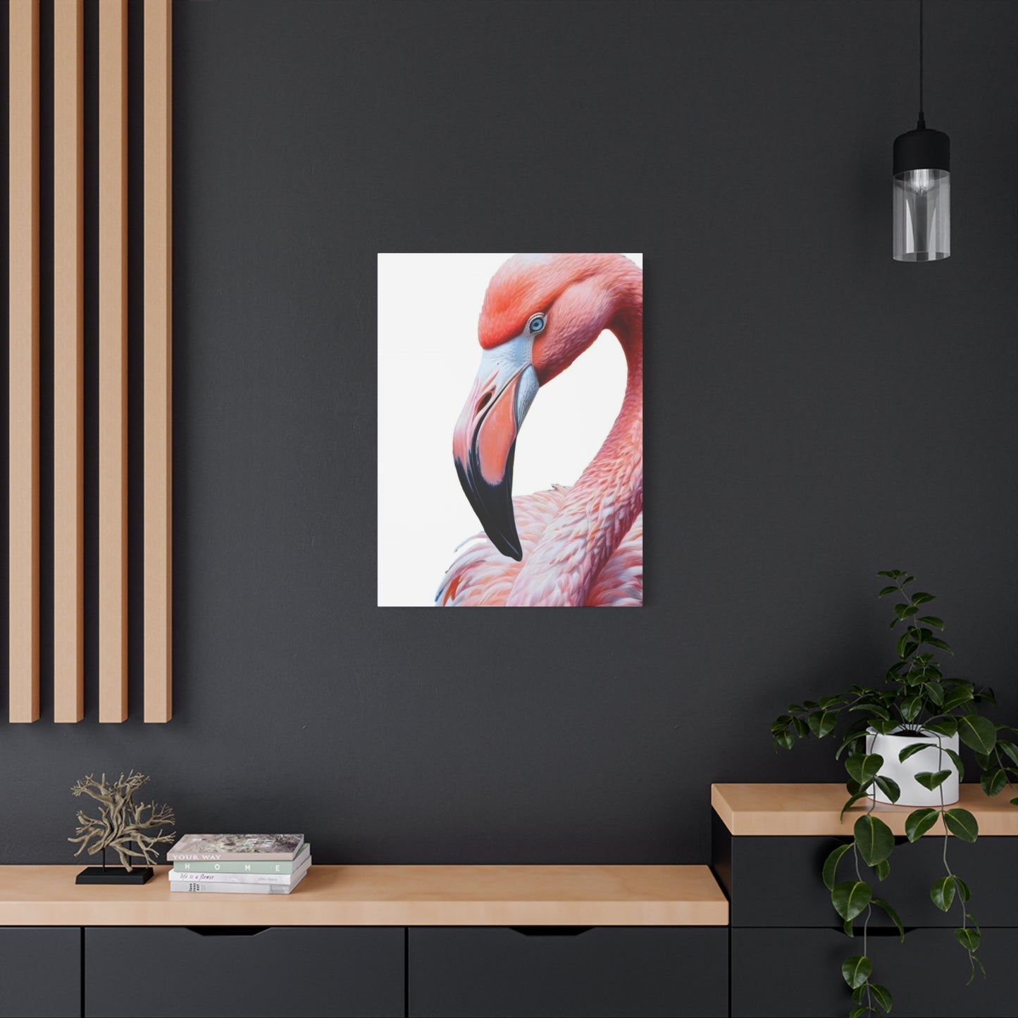 Flaming Portrait Wall Art & Canvas Prints