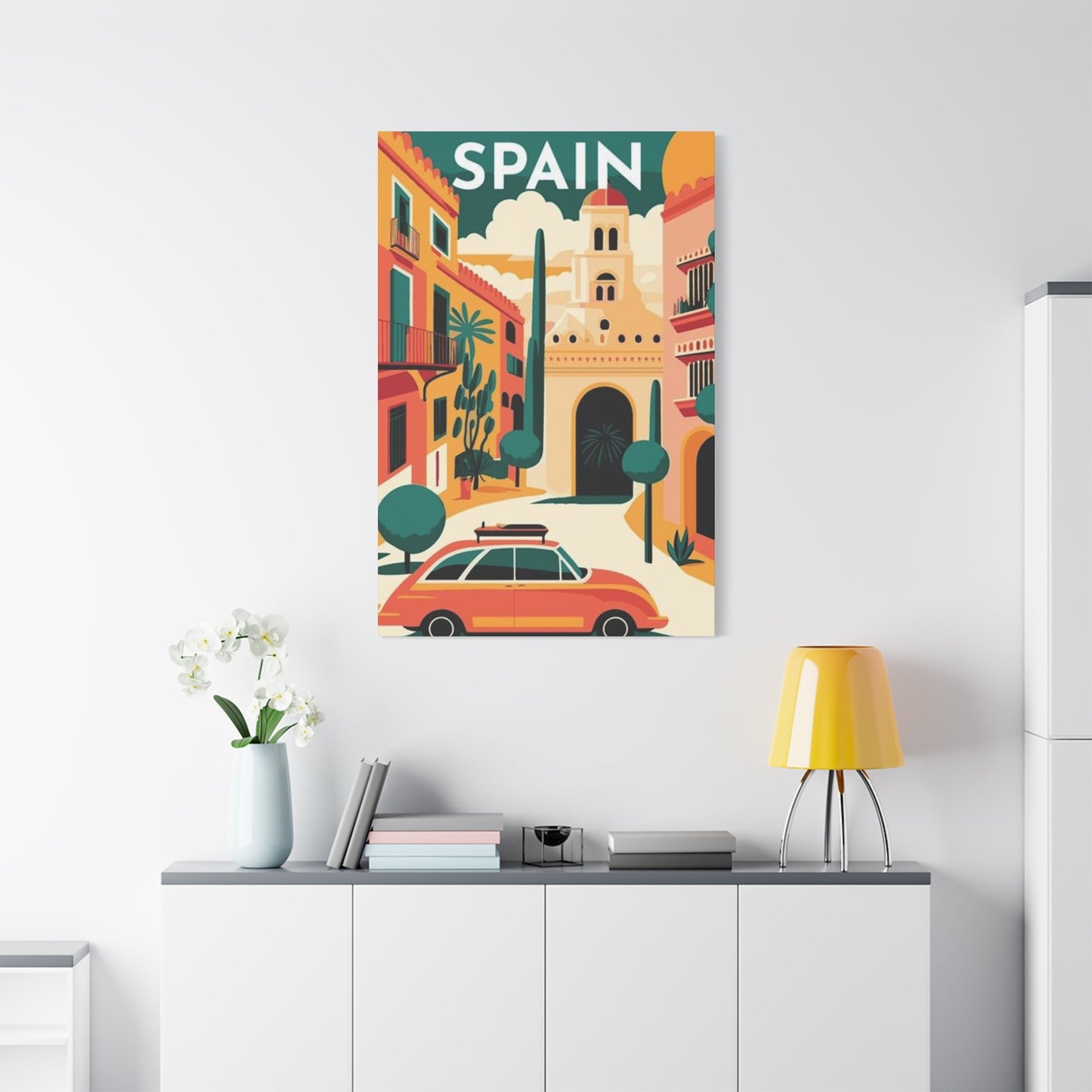 Spain Abstract Wall Art & Canvas Prints