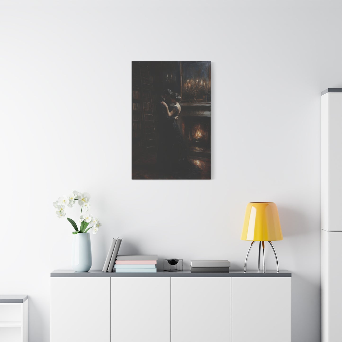 Dancing Couple Ballroom Dark Wall Art & Canvas Prints
