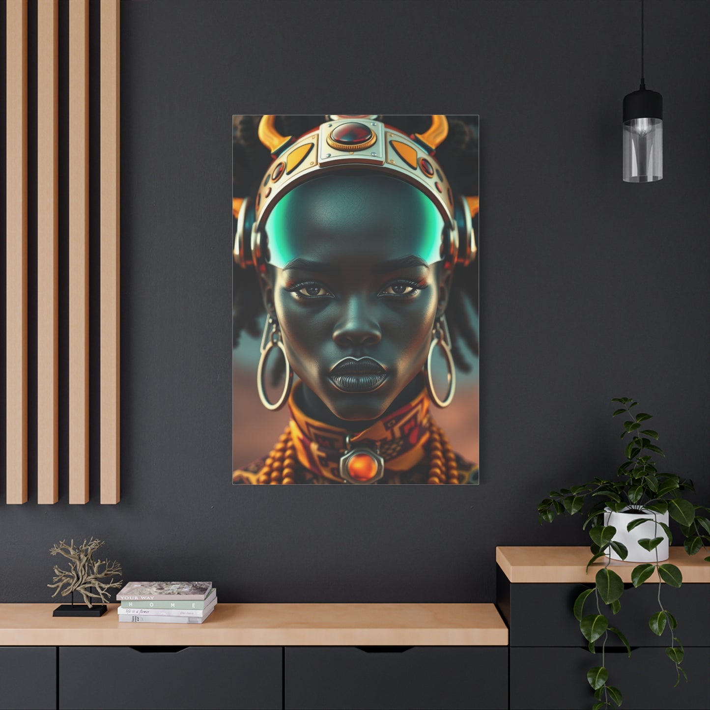 Supreme Afrofuturism Art Beautiful Collection Wall Art & Canvas Print