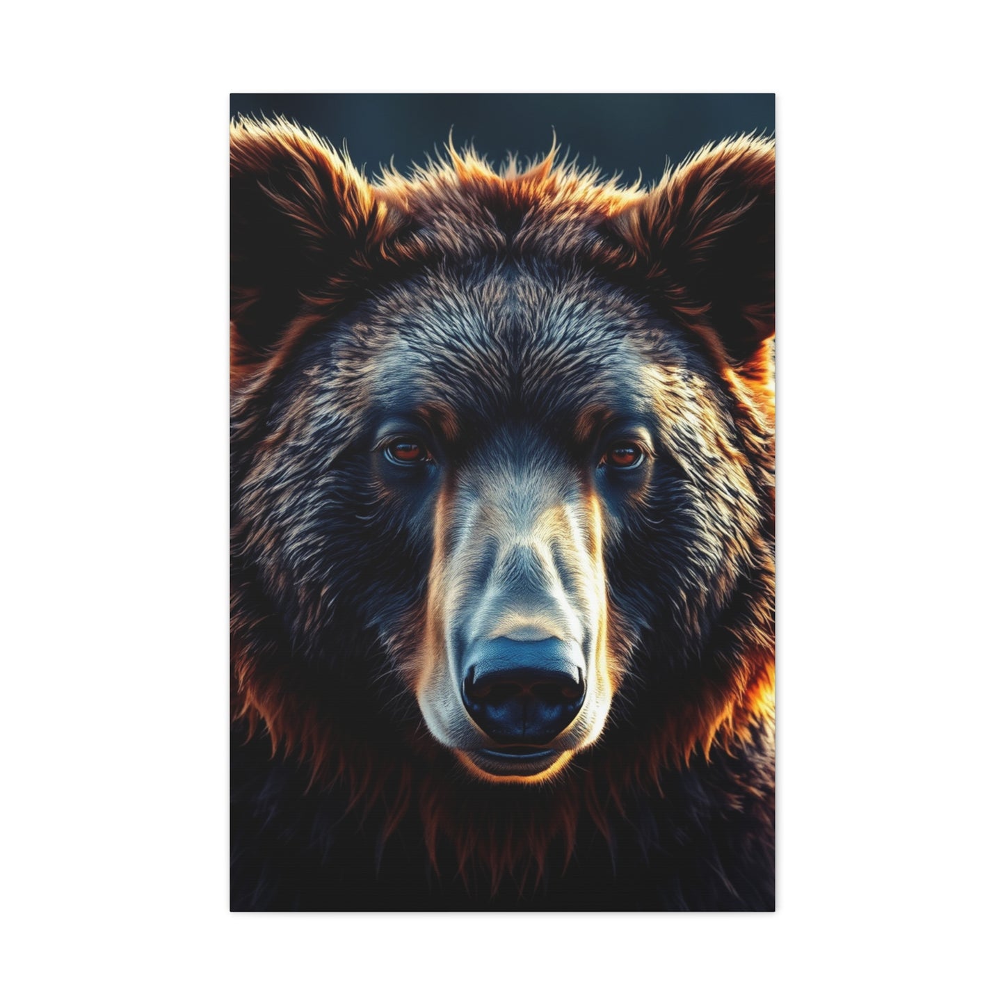 Noble Bruin Wall Masterpiece Wall Art & Canvas Print