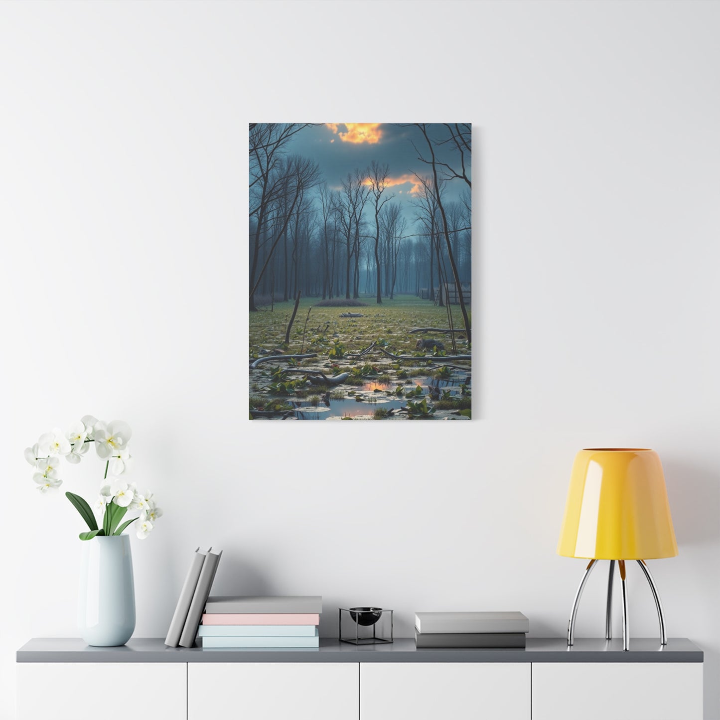 Marsh & Swamp Art Canvas Art 4 Wall Art & Canvas Print