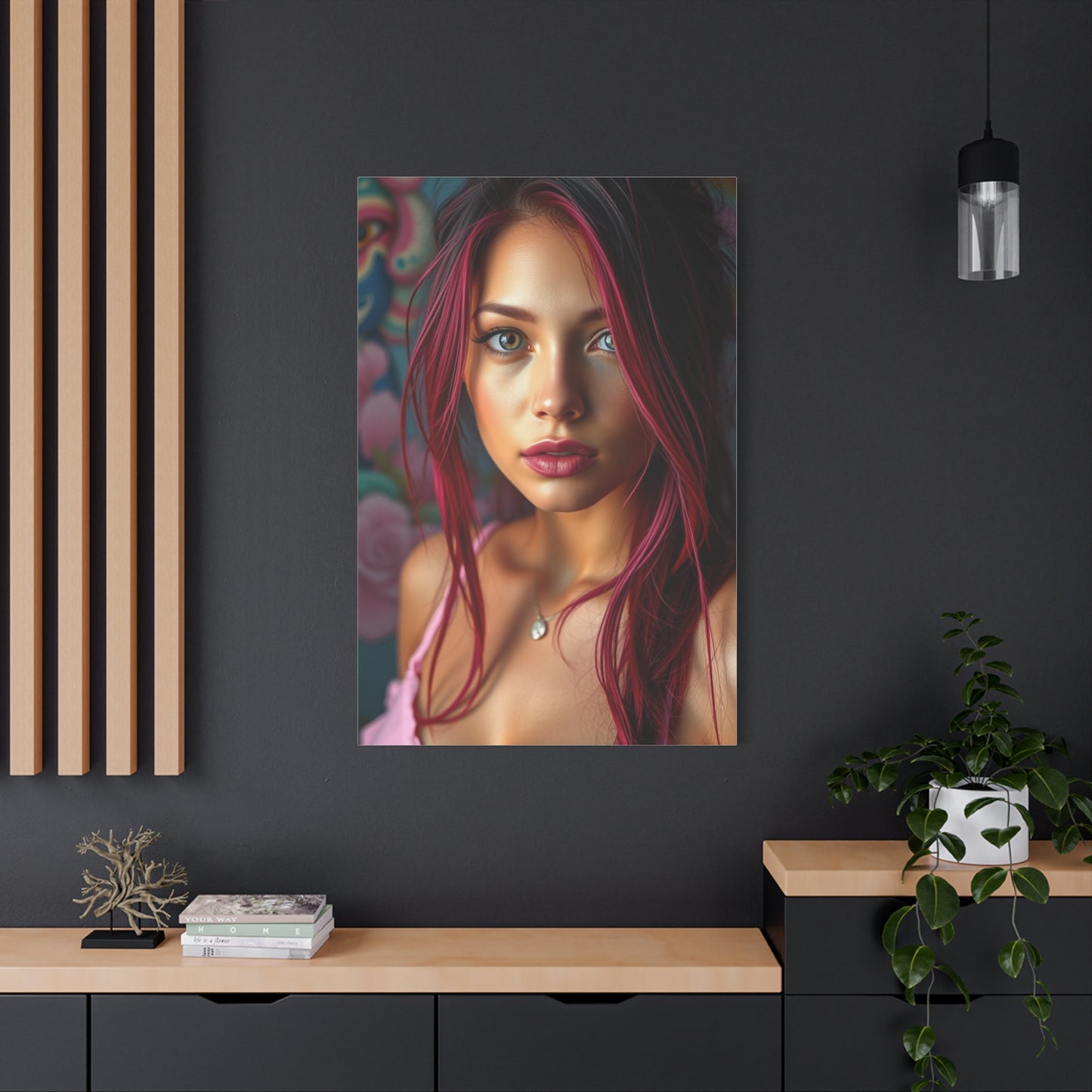 Pink Opulence Canvas Wall Art & Canvas Print