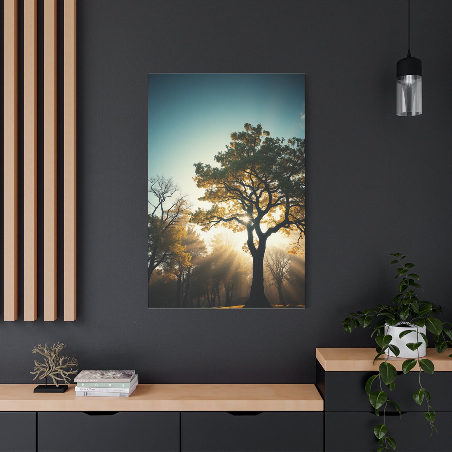 Serene Timberland Canvas Wall Art & Canvas Print