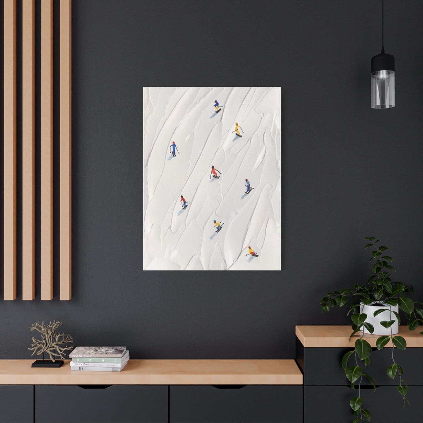 Skiing Art Wall Art & Canvas Prints