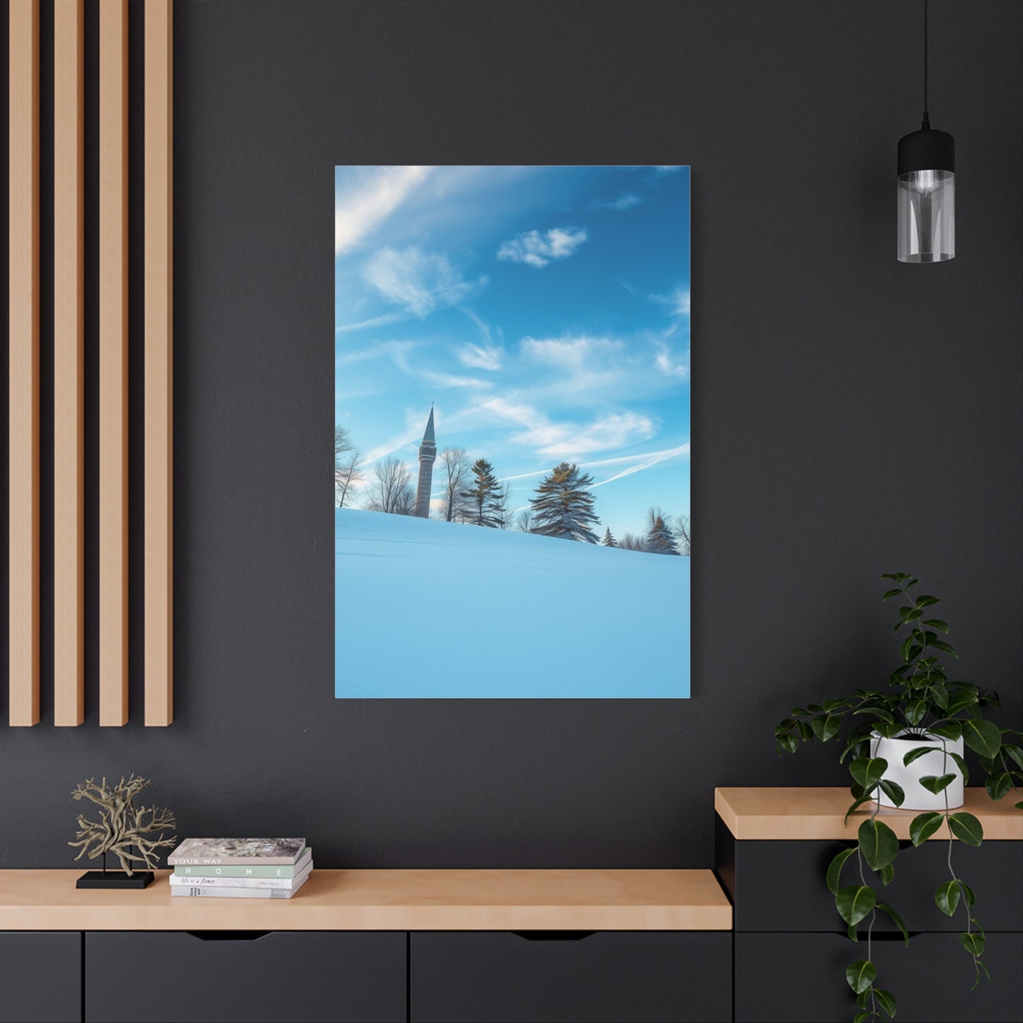 Masterpiece Michigan Sky Media Art Vision Wall Art & Canvas Print
