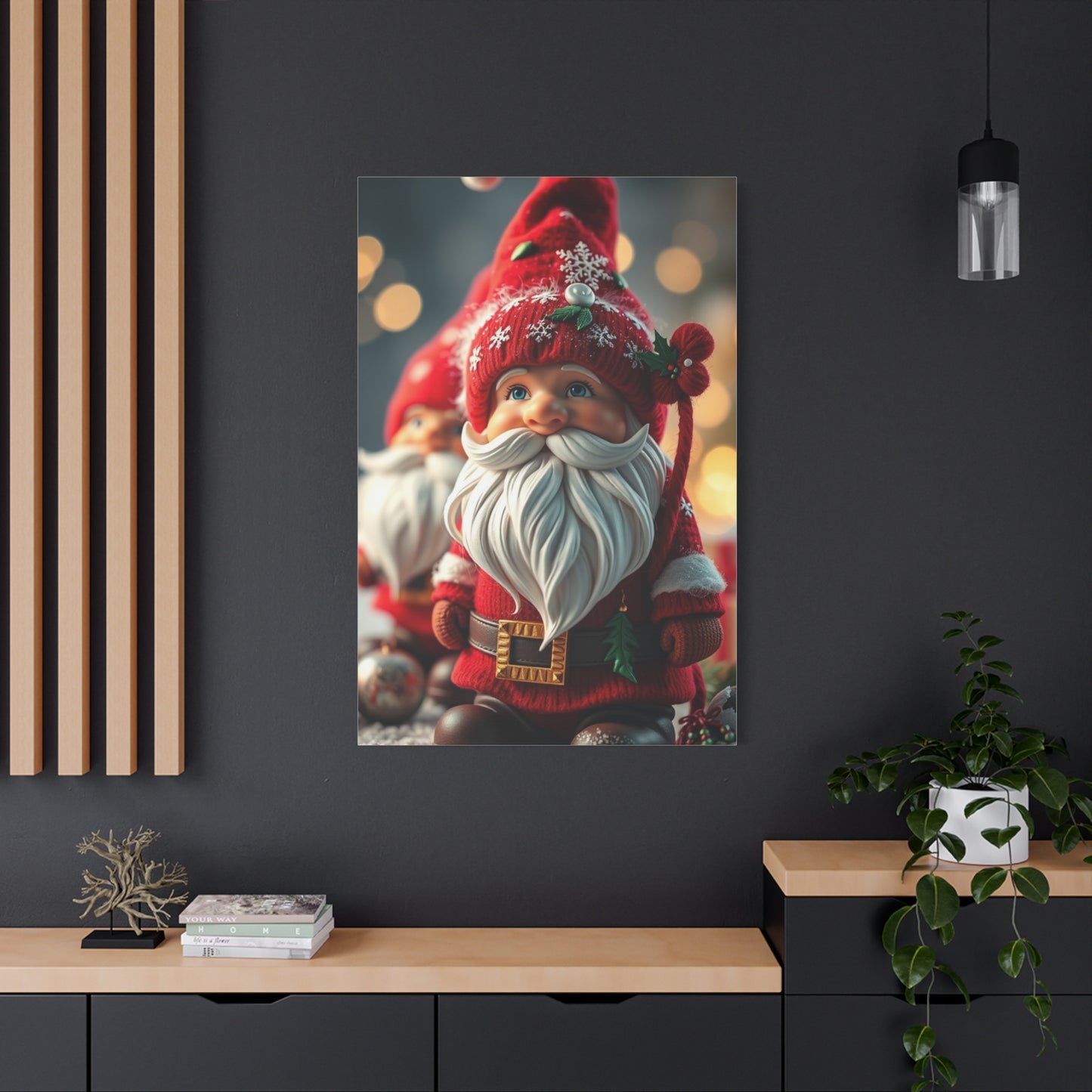 Christmas Gnome Art Supreme Gallery Wall Art & Canvas Print