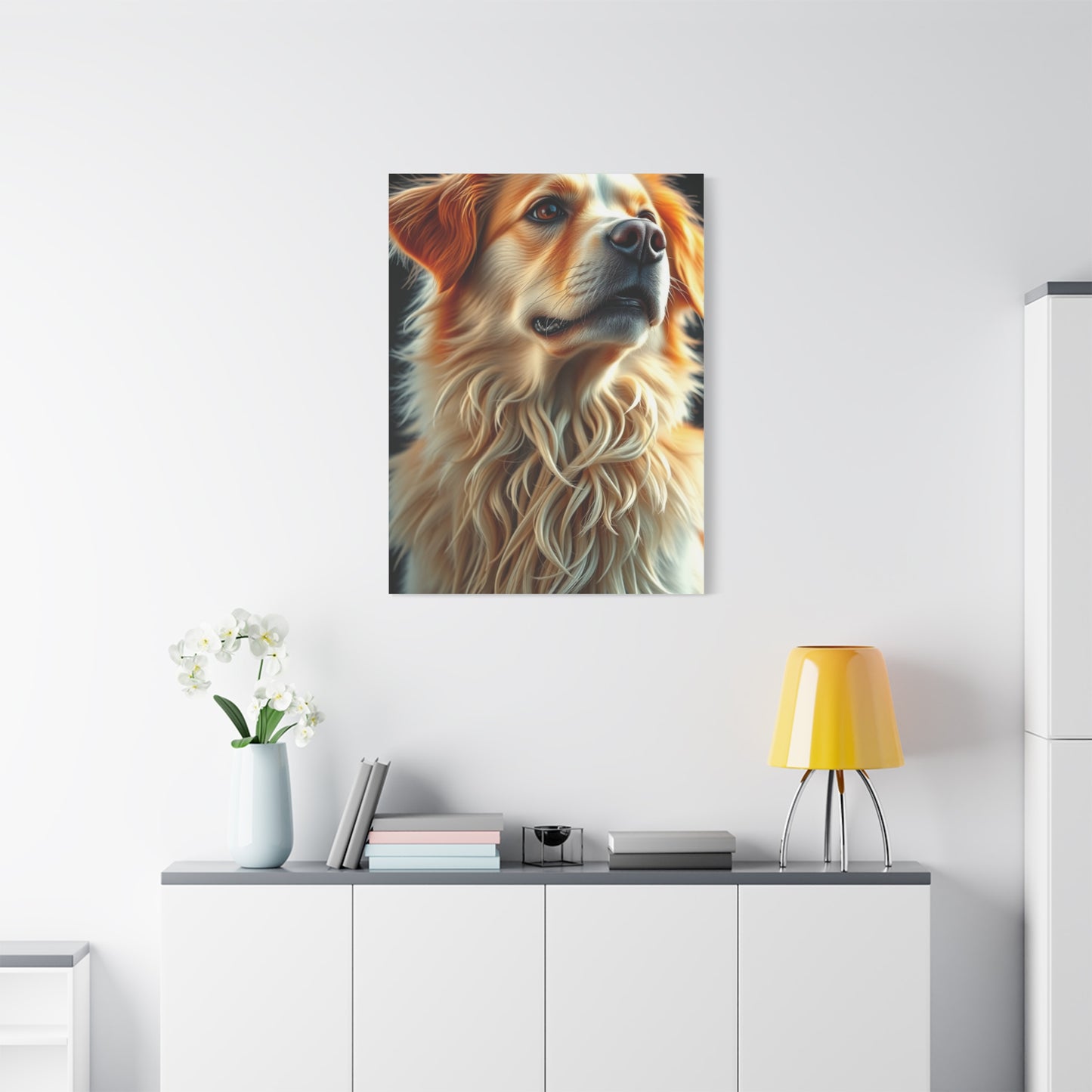 Noble Dog Renditions Canvas Wall Art & Canvas Print