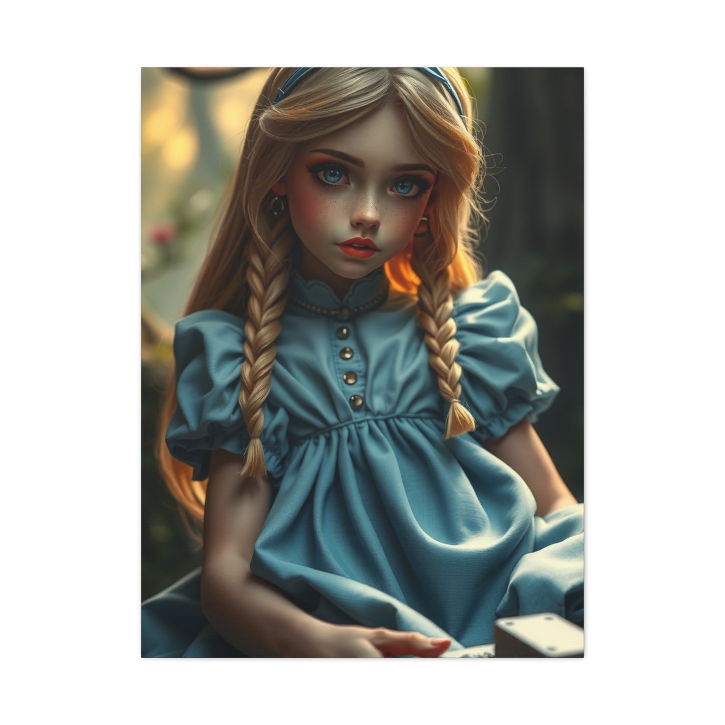 Supreme Art Collection Alice In Wonderland Characters Wall Art & Canvas Print
