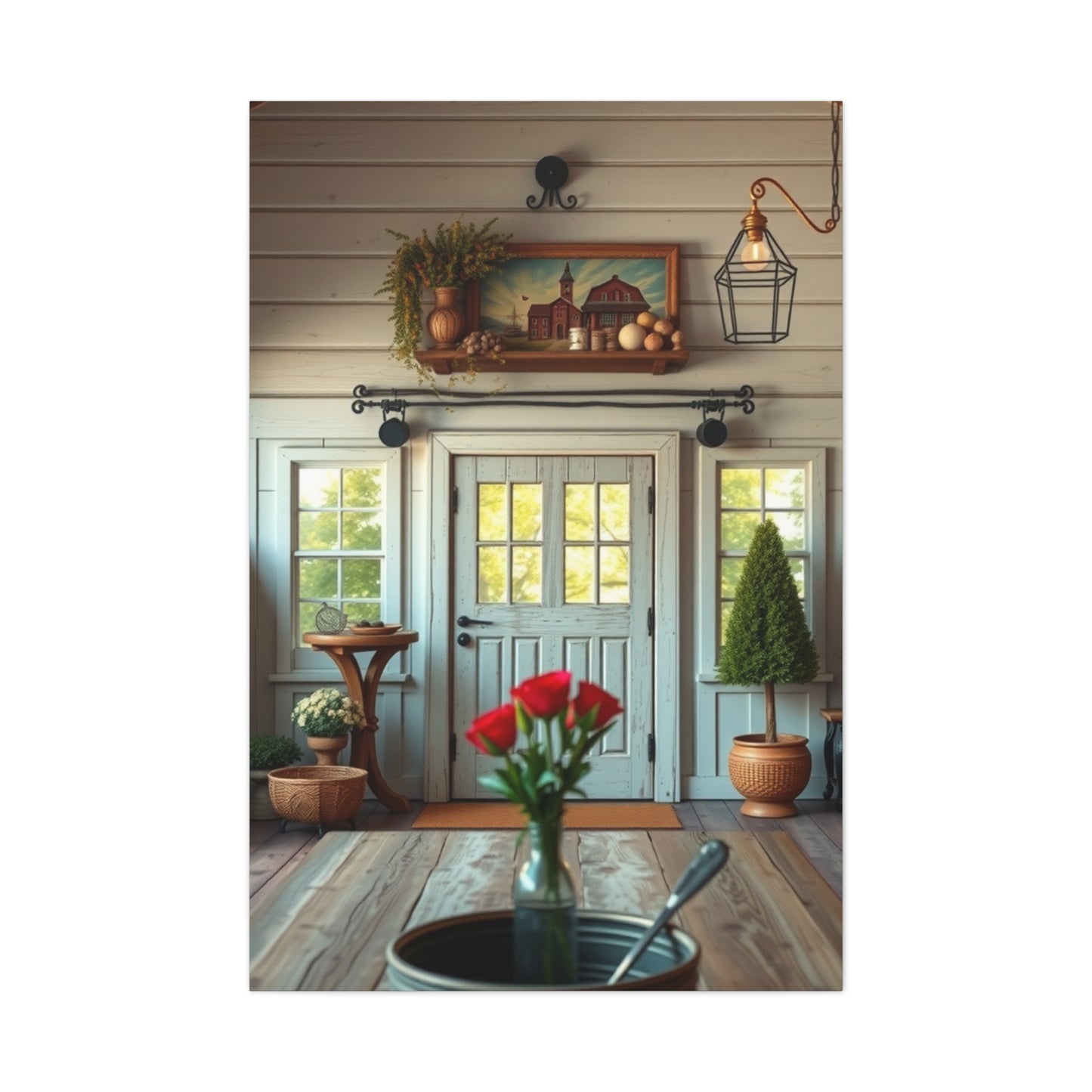 Bucolic Harmony Wall Display Wall Art & Canvas Print