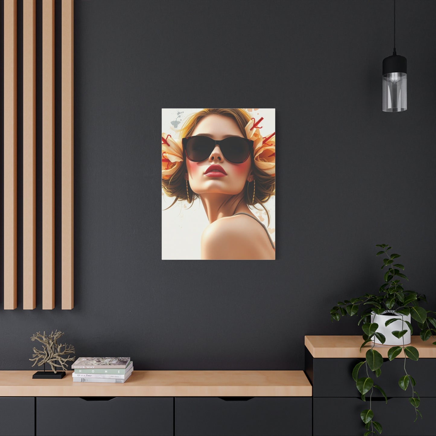 Fashion Illustration & Drawings Art Canvas Art 1 Wall Art & Canvas Print