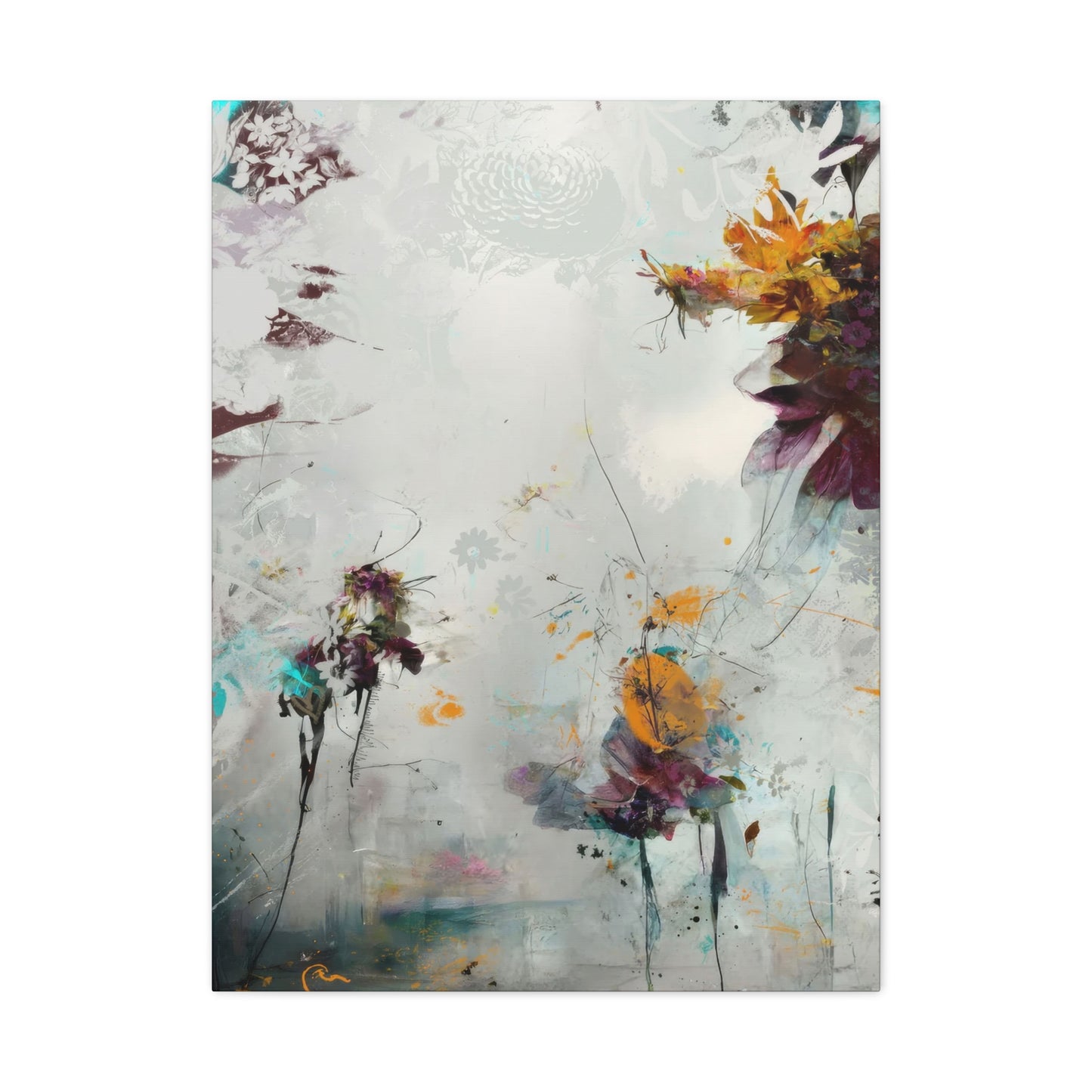 Misty Floral Dreams Wall Art & Canvas Prints