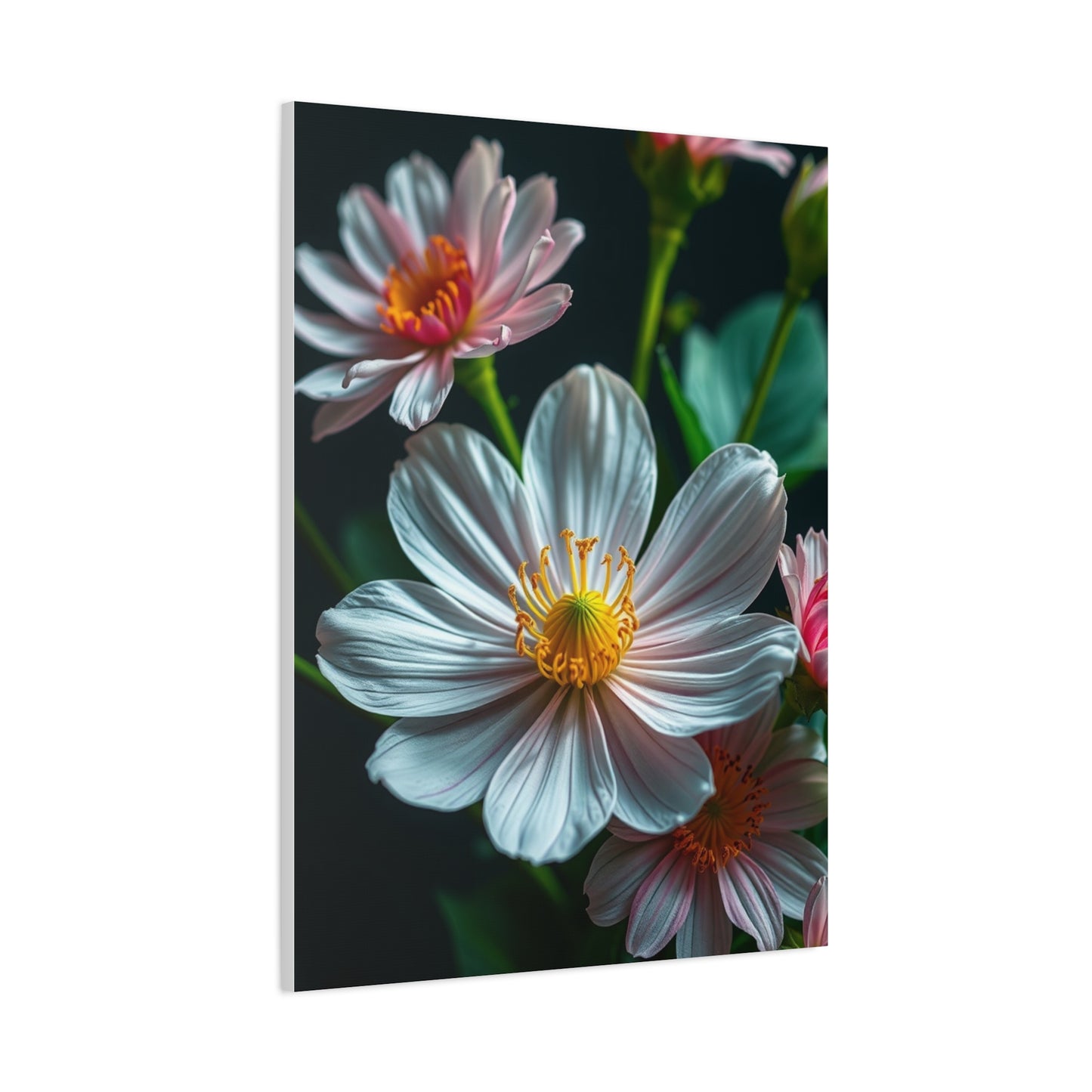 Chic Flora Panorama Wall Art & Canvas Print