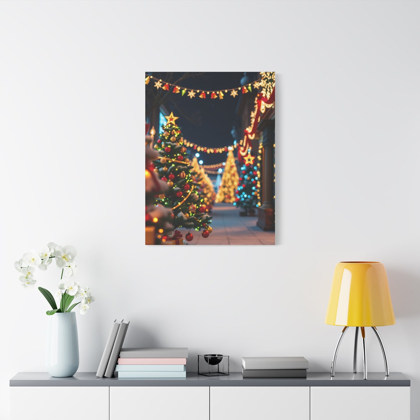 Winters Graceful Tableau Wall Art & Canvas Print