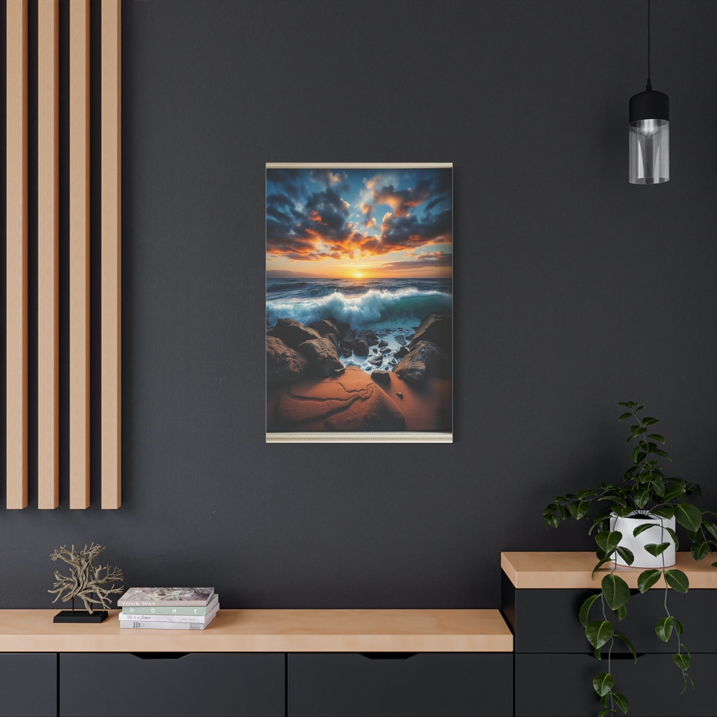 Oceanic Horizon Reverie Wall Art & Canvas Print
