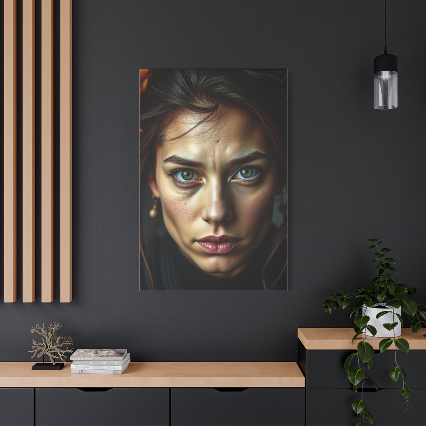 Vision Portrait Abstract Figure & People Art Wall Art & Canvas Print
