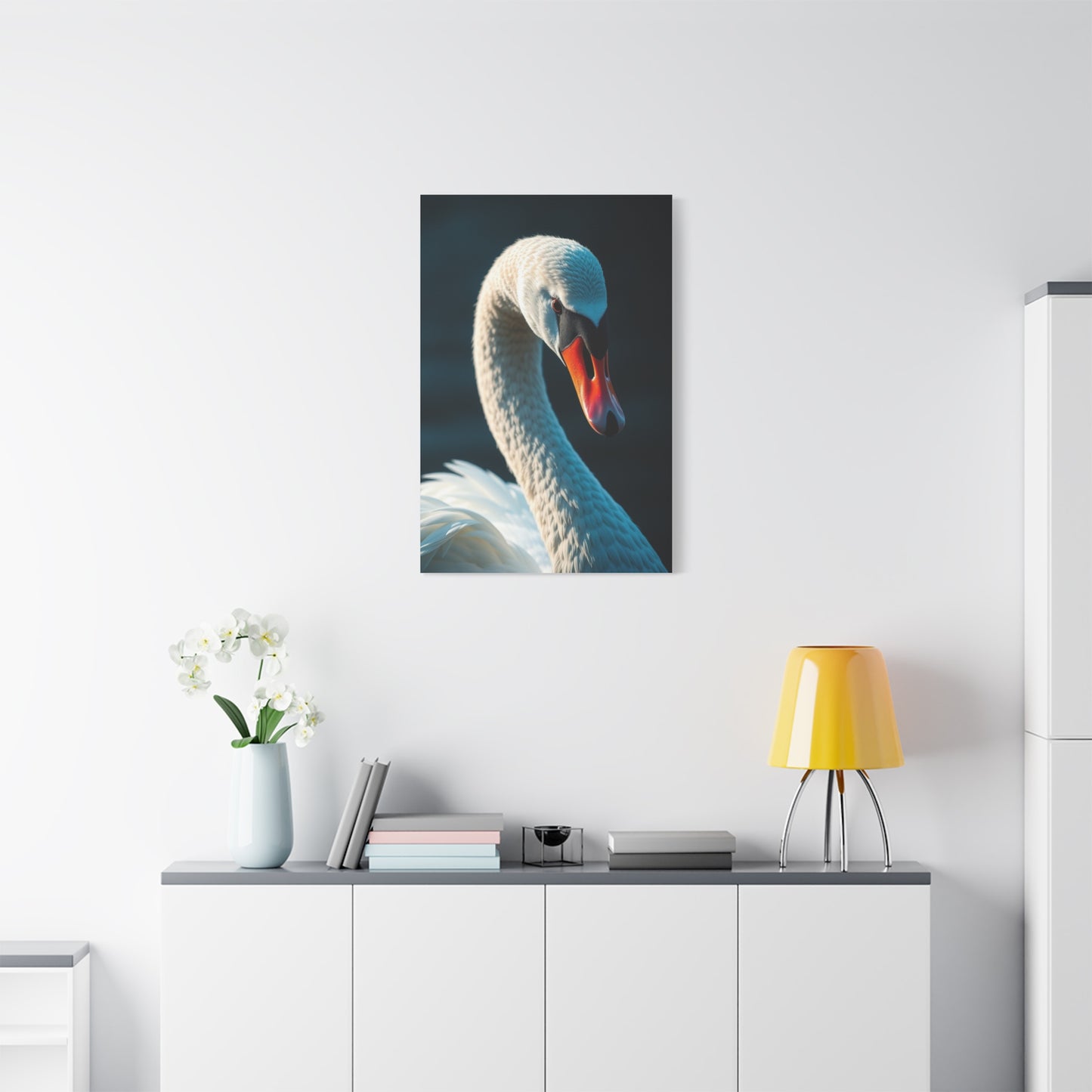 Swan Art Canvas Art 8 Wall Art & Canvas Print