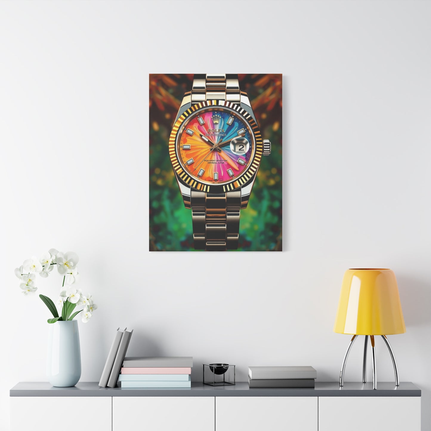 Rolex Art Premium Canvas 18 Wall Art & Canvas Print