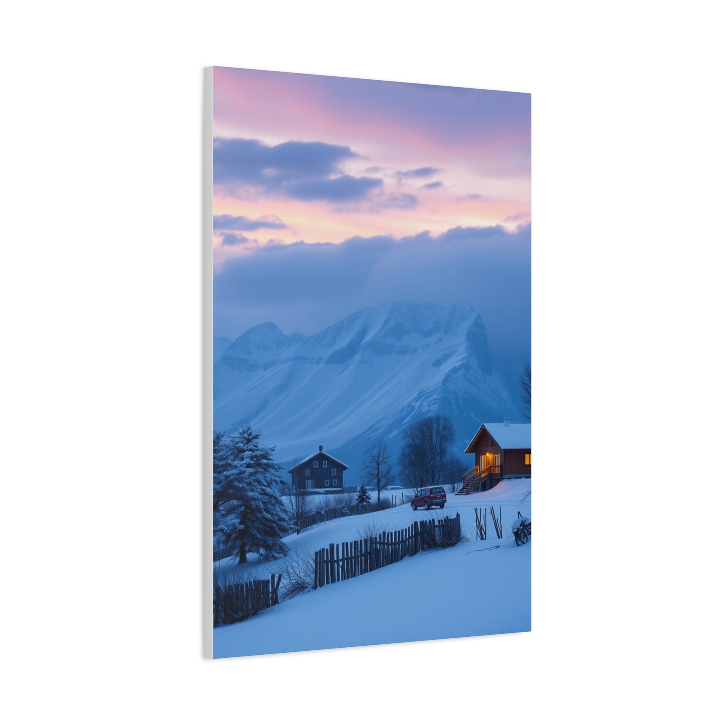 Fjord Harmony Art Piece Wall Art & Canvas Print