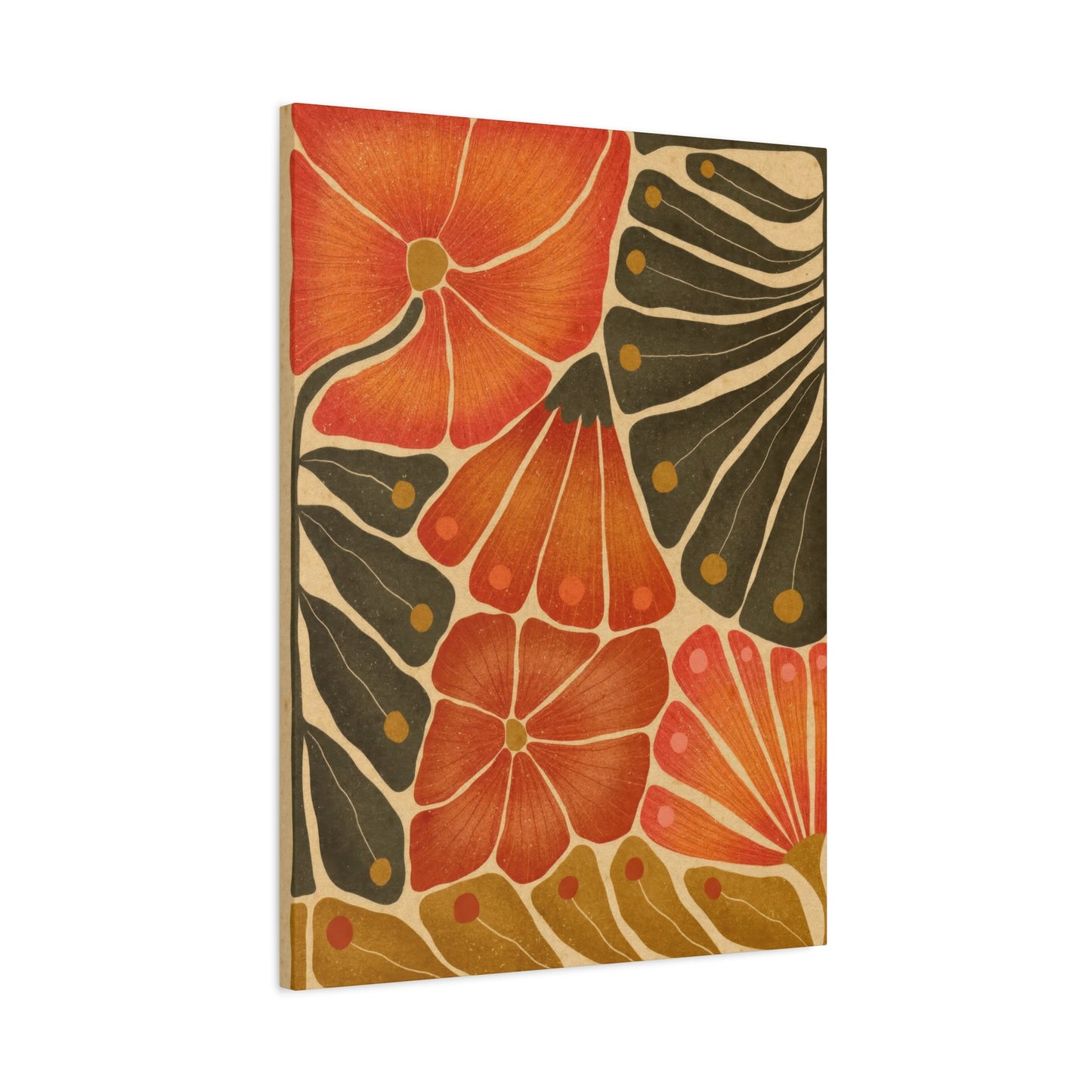 Flower Abstract Colorful Wall Art & Canvas Prints