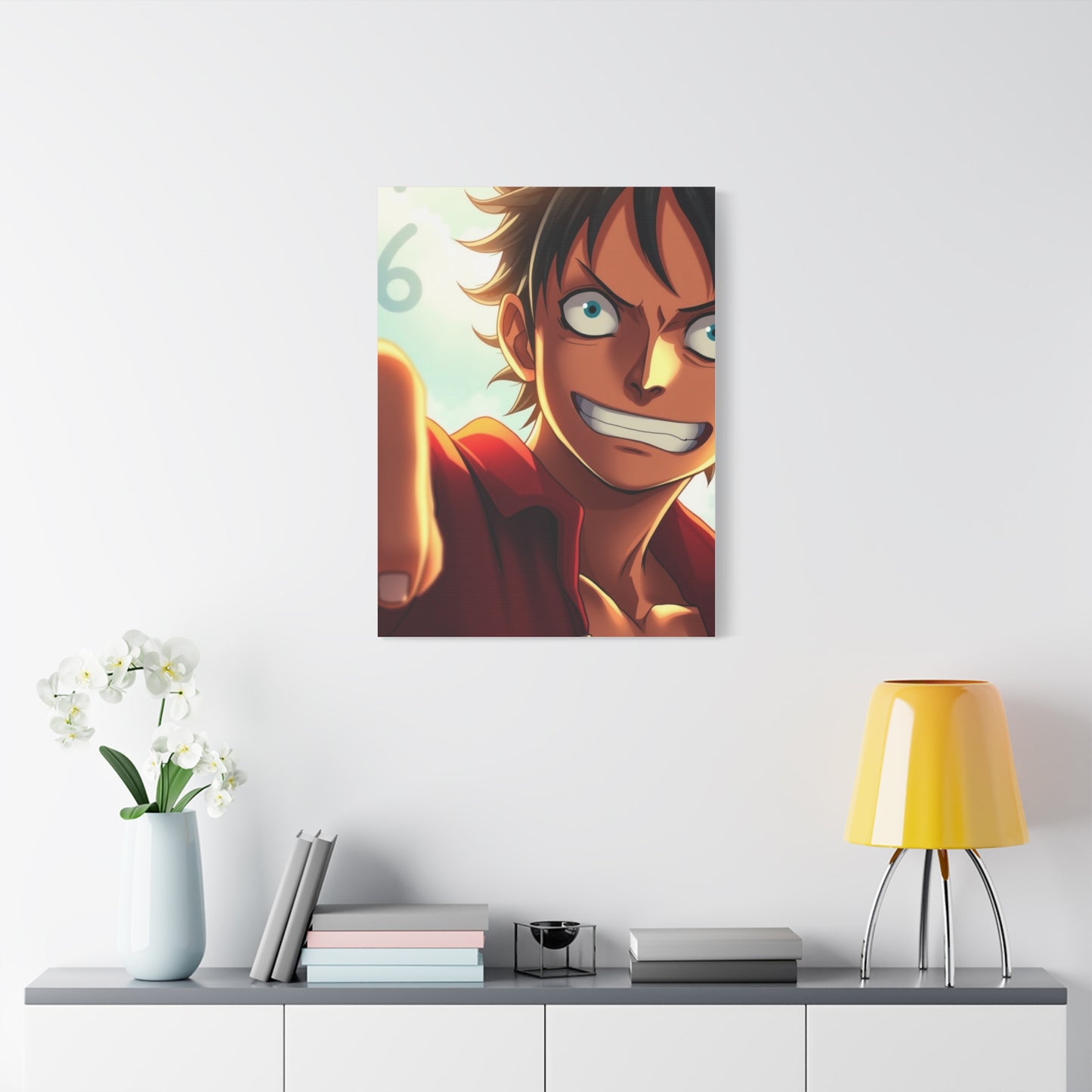 Monkey D. Luffy Art Canvas Art 4 Wall Art & Canvas Print