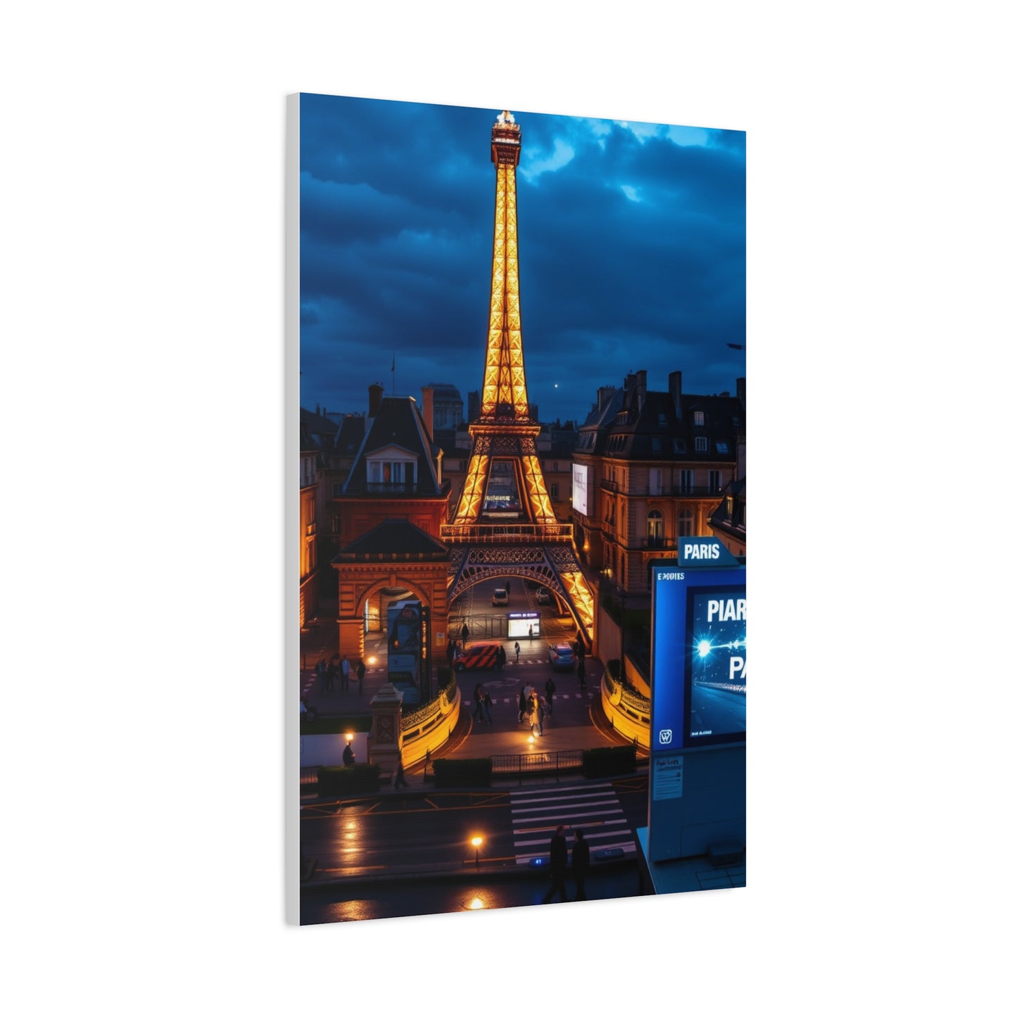 Glamorous Parisian Dreamscape Wall Art & Canvas Print