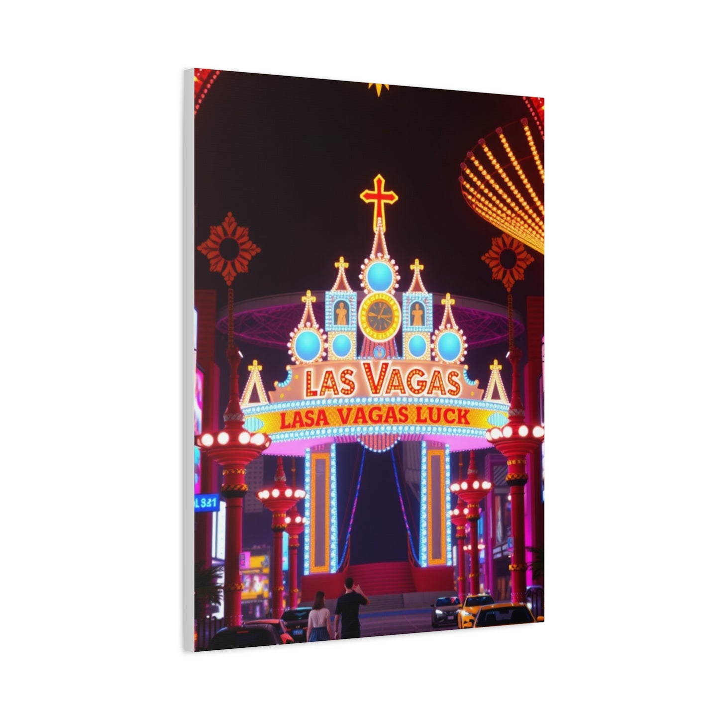 Las Vagas Art Canvas Art 10 Wall Art & Canvas Print