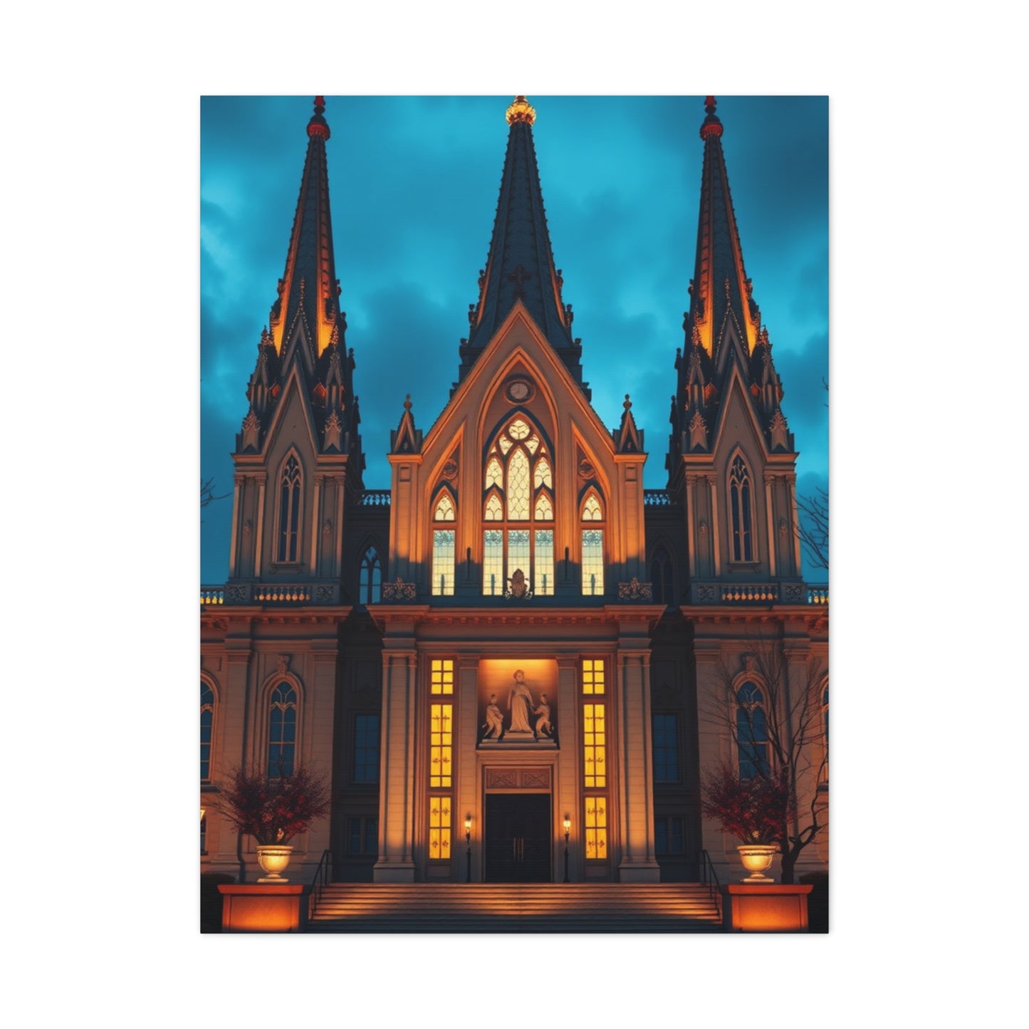 The LDS Temple Art Canvas Art 2 Wall Art & Canvas Print