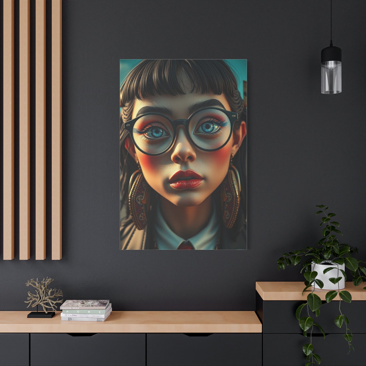 Avant-Garde Reverie Canvas wall art & canvas print