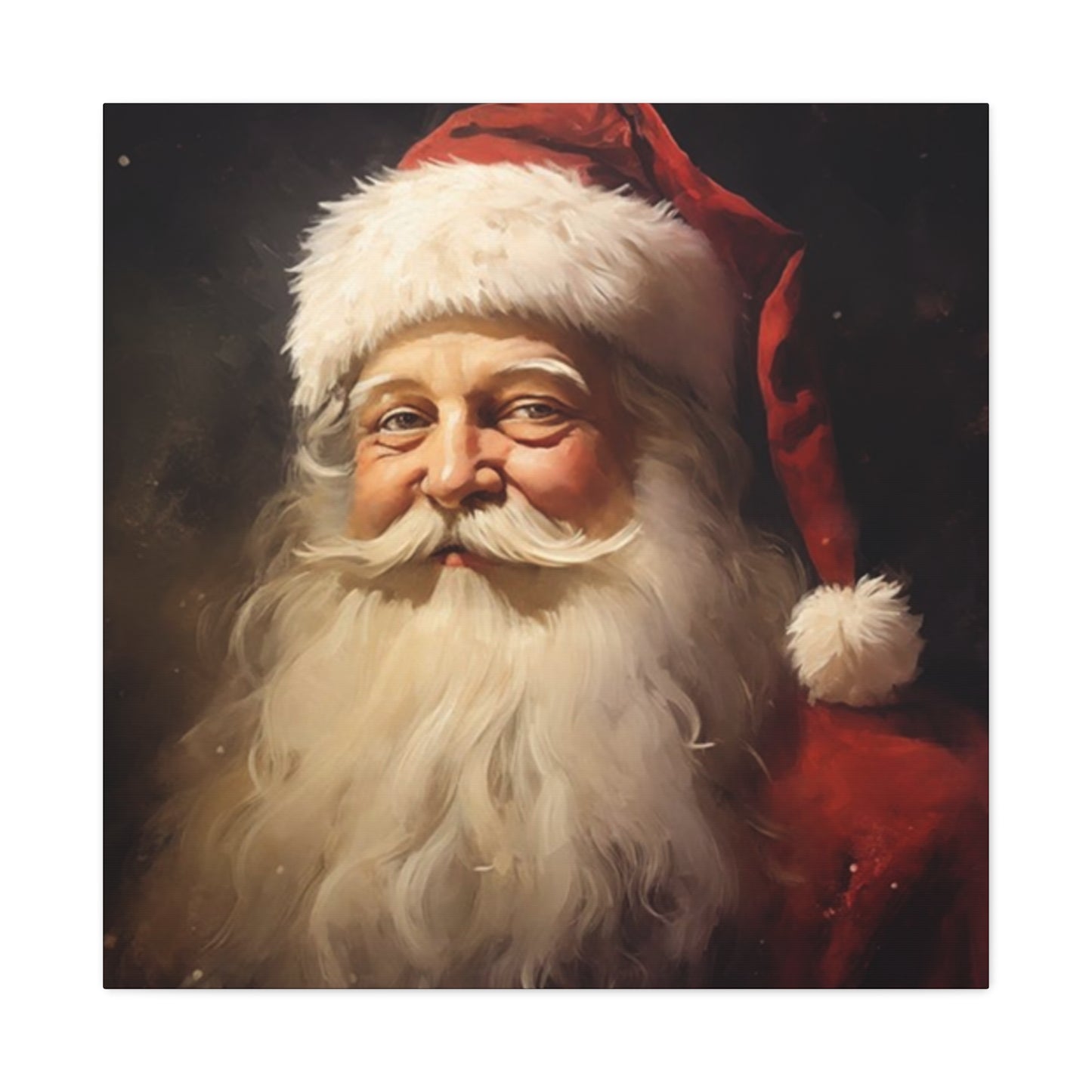 Smiling Santa Claus Wall Art & Canvas Prints