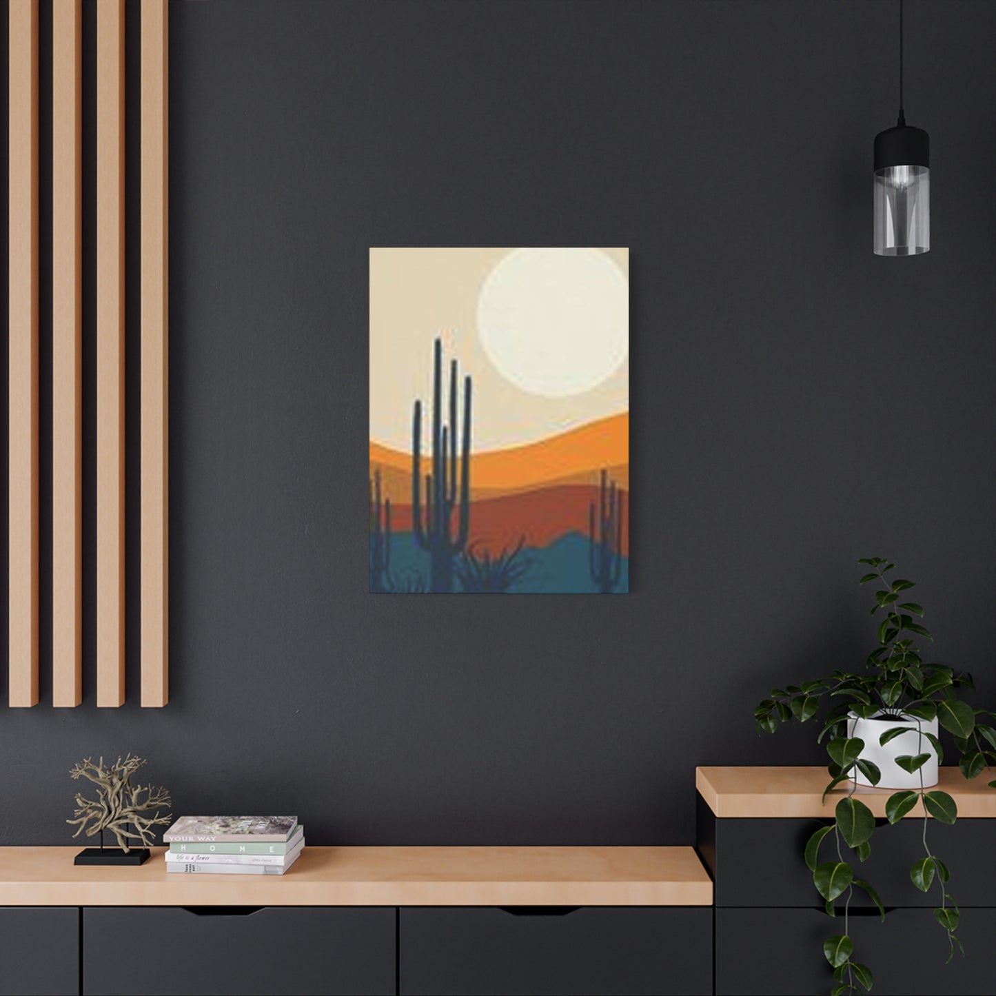 Long Cactus Desert Wall Art & Canvas Prints