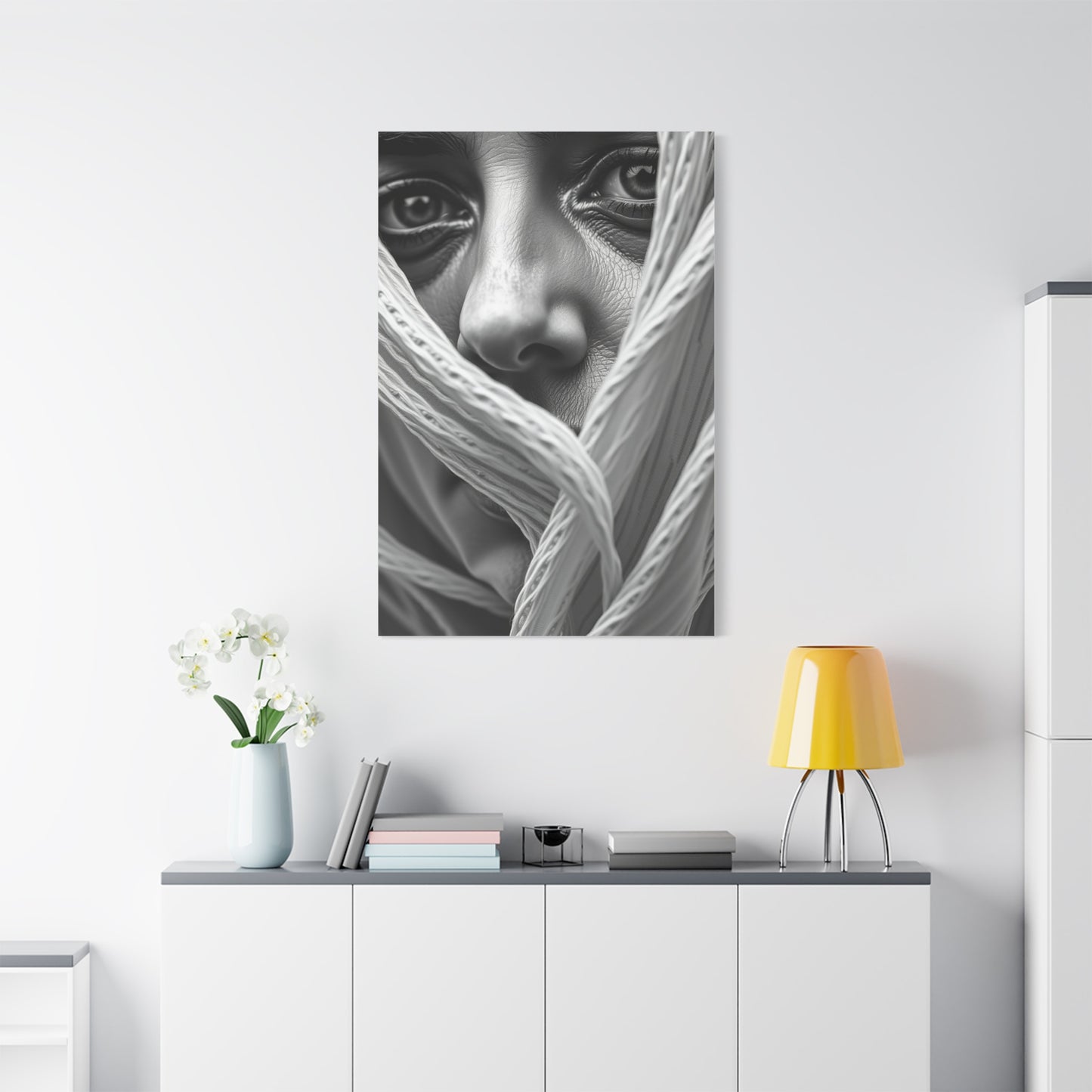 Grayscale Serenity Wall Art Wall Art & Canvas Print