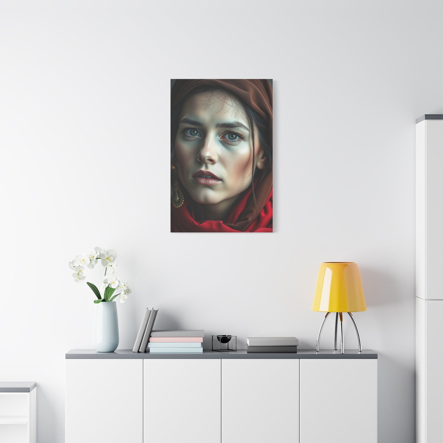 Monochrome Elegance Canvas Wall Art & Canvas Print
