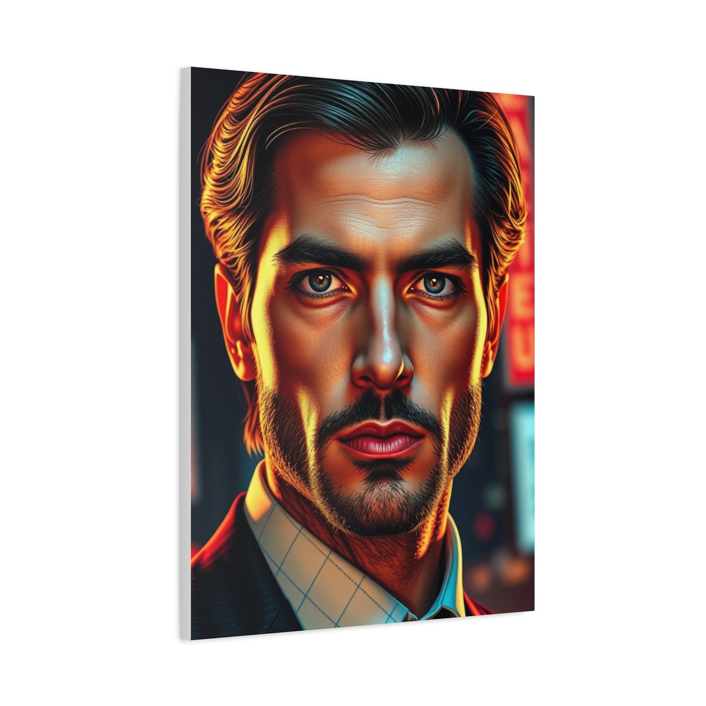 American Psycho Art Canvas Art 1 Wall Art & Canvas Print