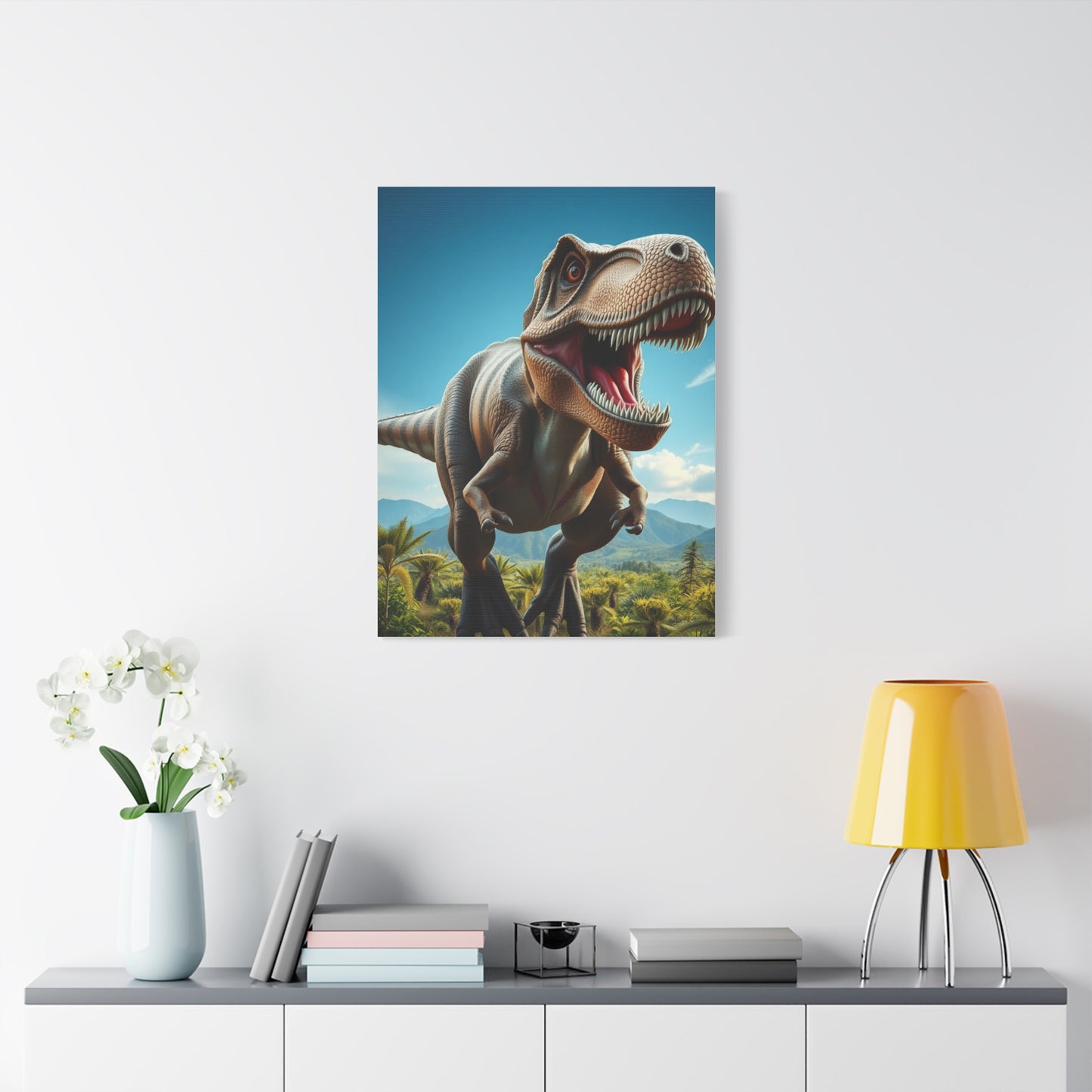 Tyrannosaurus Rex Art Canvas Art 4 Wall Art & Canvas Print