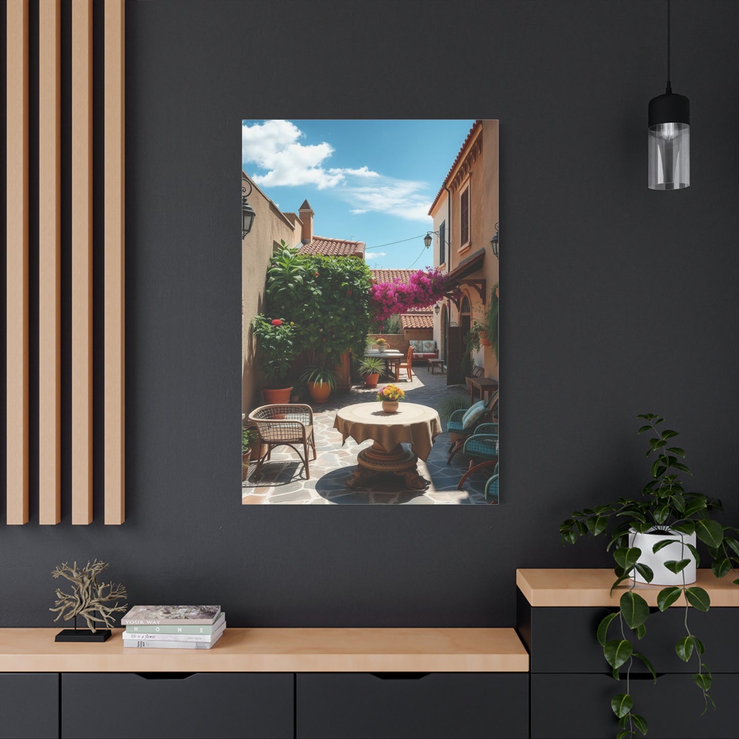 Vision Mediterranean Decor Art Art Wall Art & Canvas Print