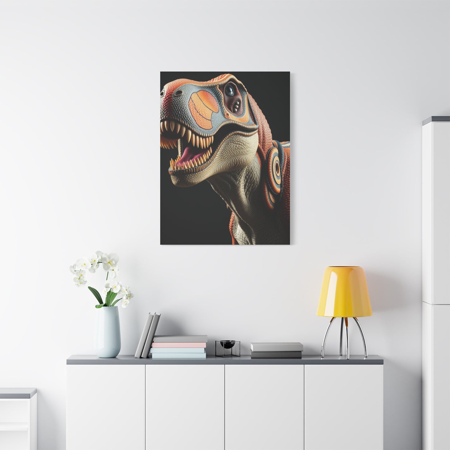 Tyrannosaurus Rex Art Canvas Art 8 Wall Art & Canvas Print