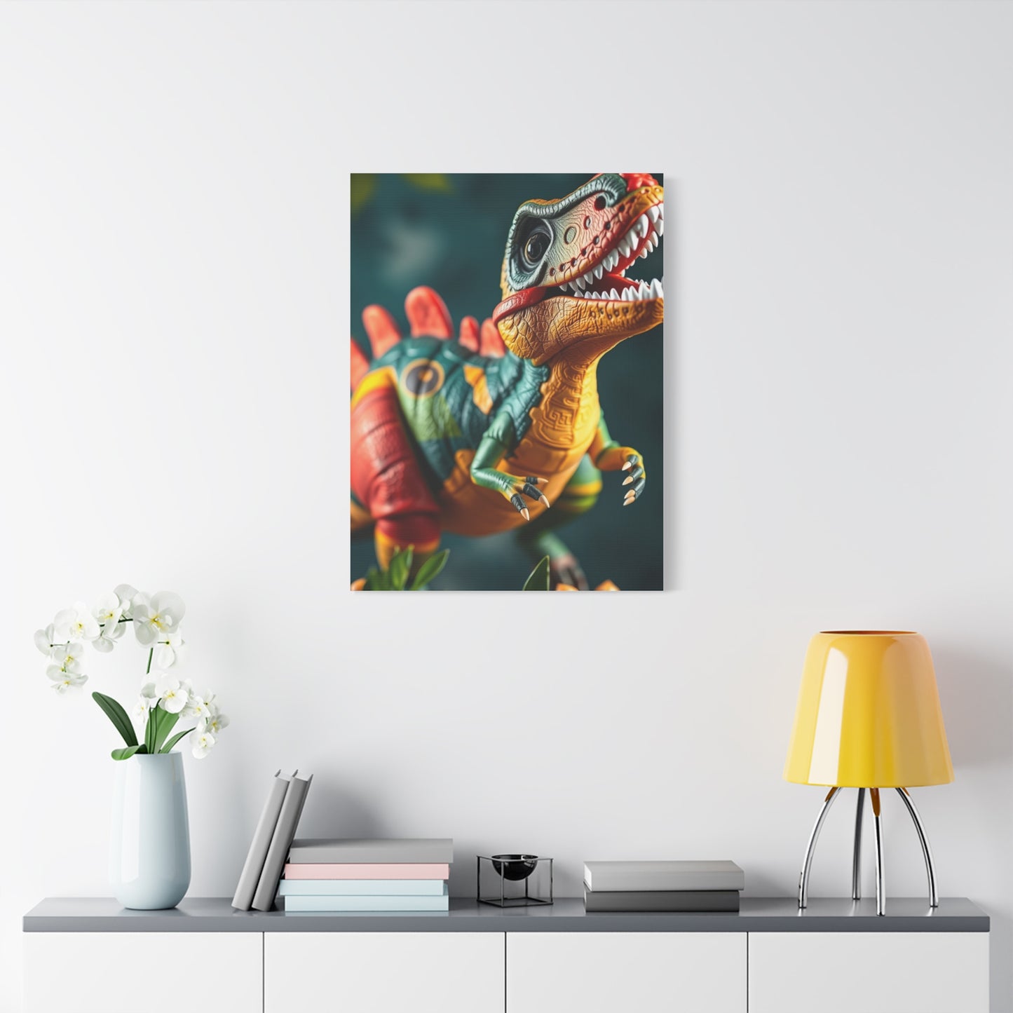 Kid’s Dinosaur Art Canvas Art 3 Wall Art & Canvas Print
