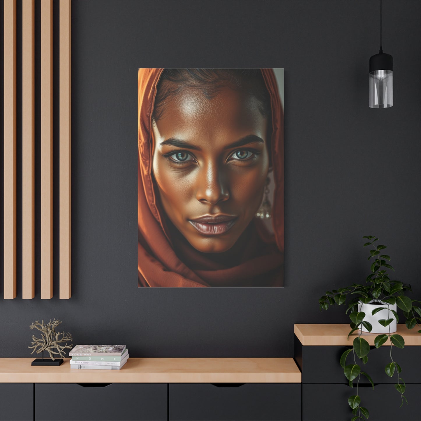 Shades of Brown Art Supreme Canvas Wall Art & Canvas Print