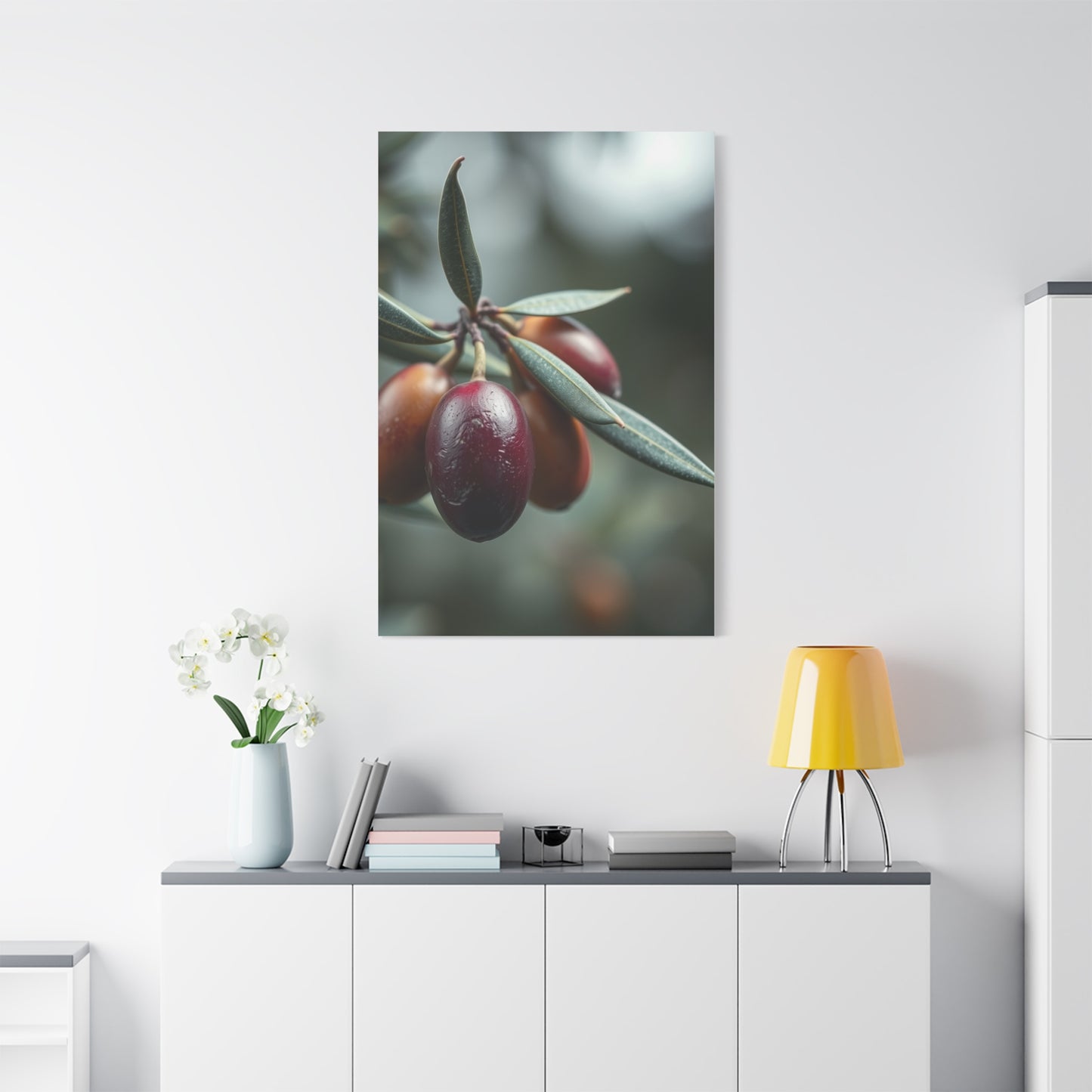 Olive Tranquility Tableau Wall Art & Canvas Print