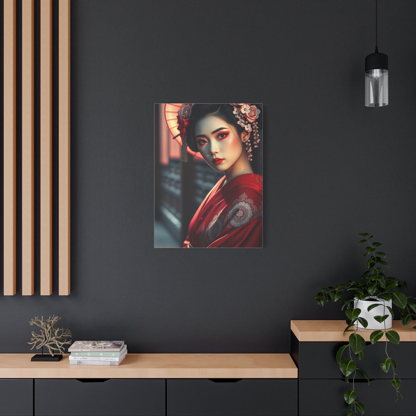 Geisha Art Canvas Art 7 Wall Art & Canvas Print