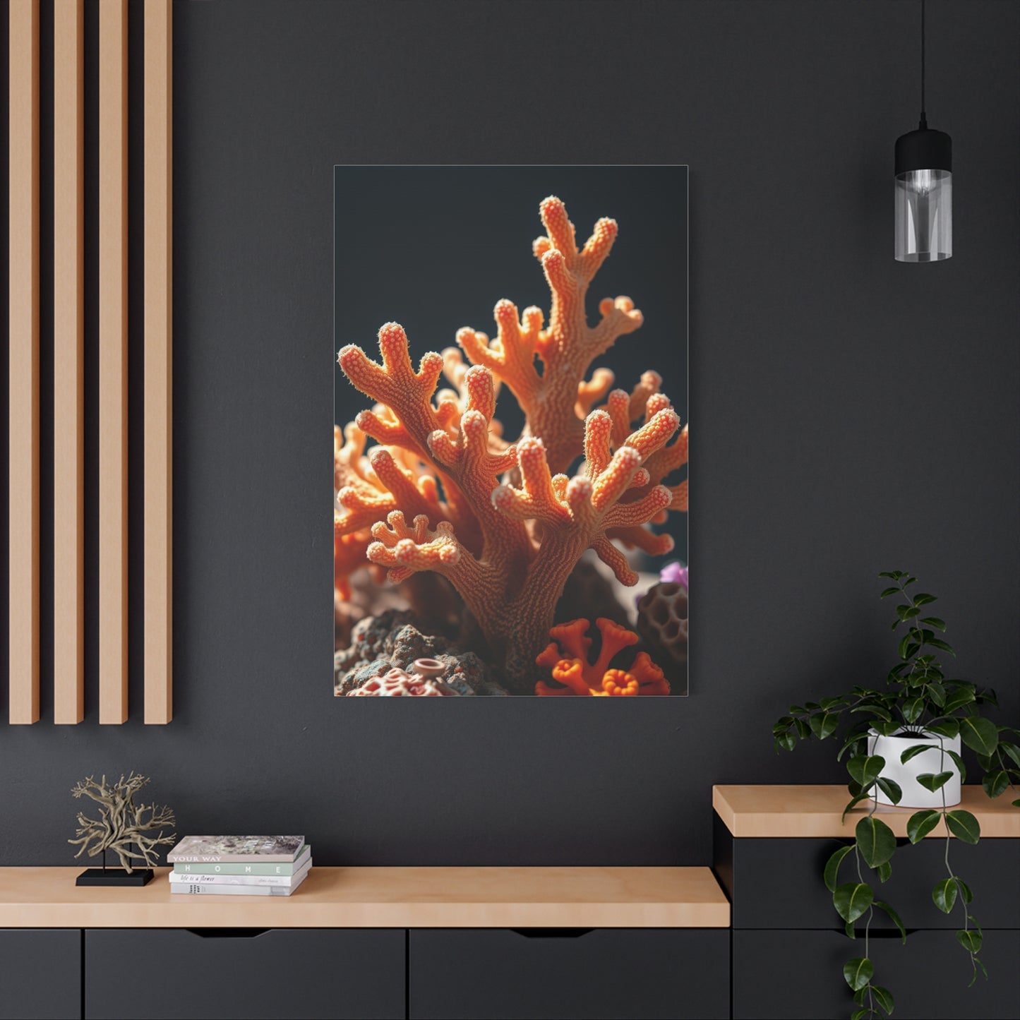Vision Coral Art Art Wall Art & Canvas Print