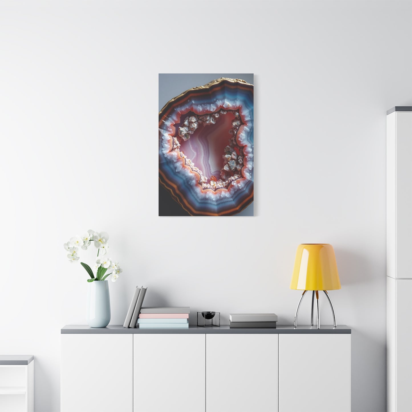 Agates, Geodes & Minerals Wall Art Canvas Art 1 Wall Art & Canvas Print