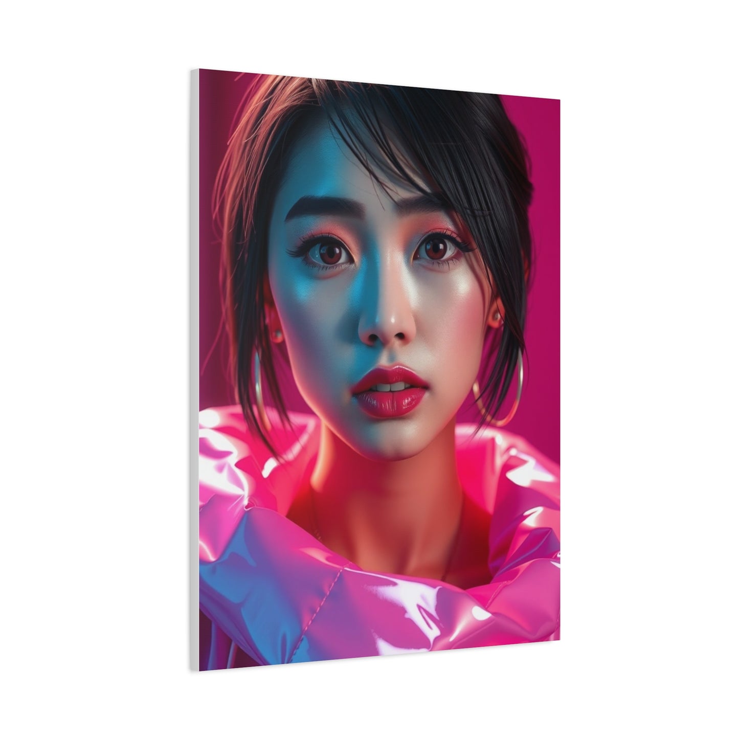 Pink Luminosity Art Wall Art & Canvas Print