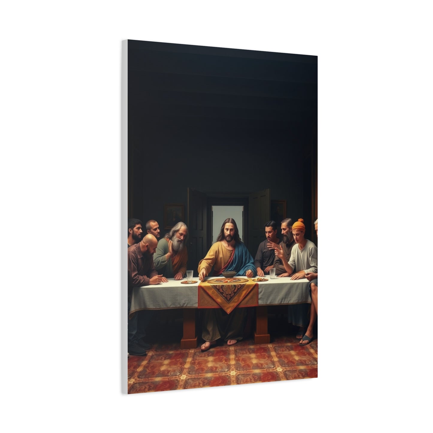 The Last Supper Art Canvas Art 5 Wall Art & Canvas Print