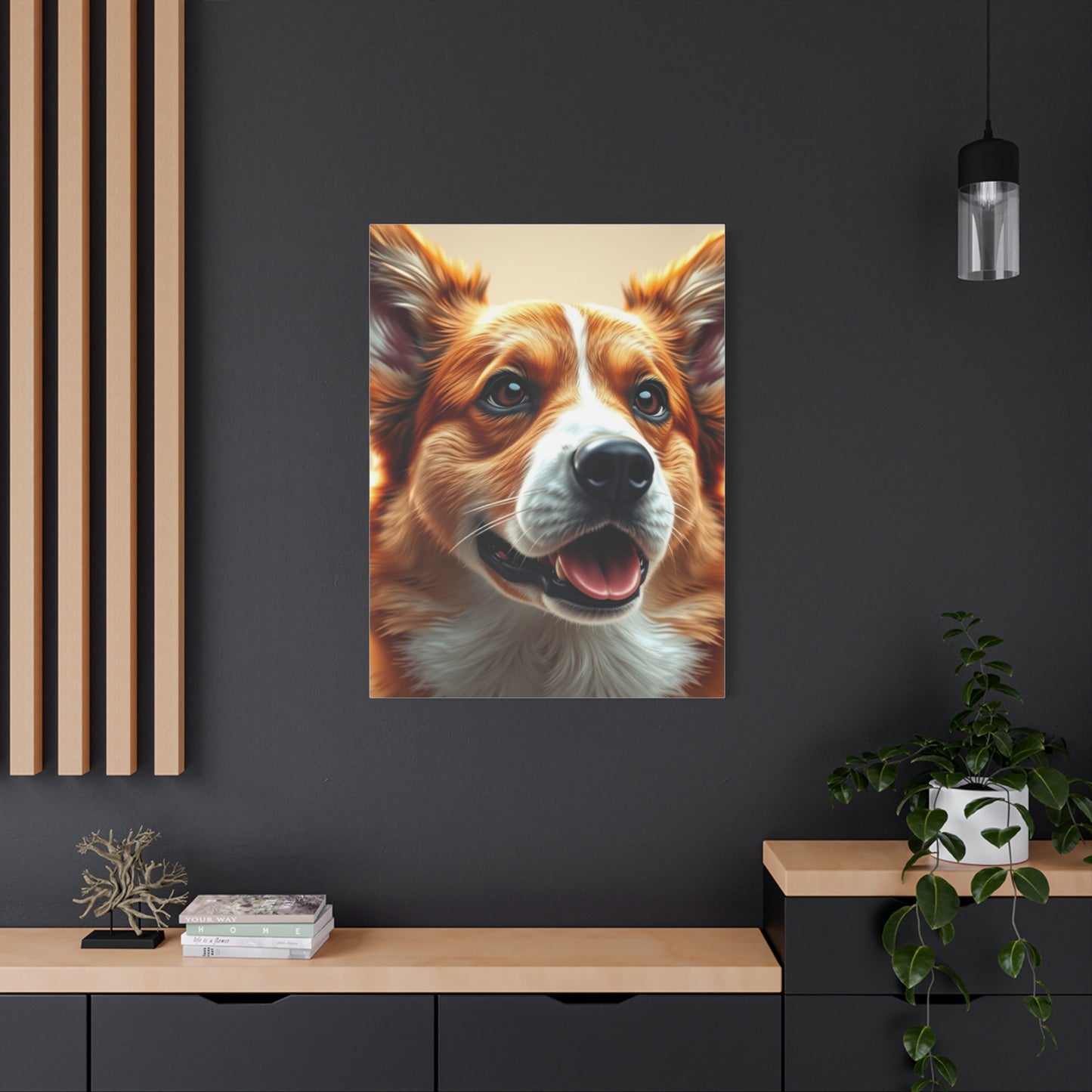 Corgi Dog Art Canvas Art 3 Wall Art & Canvas Print