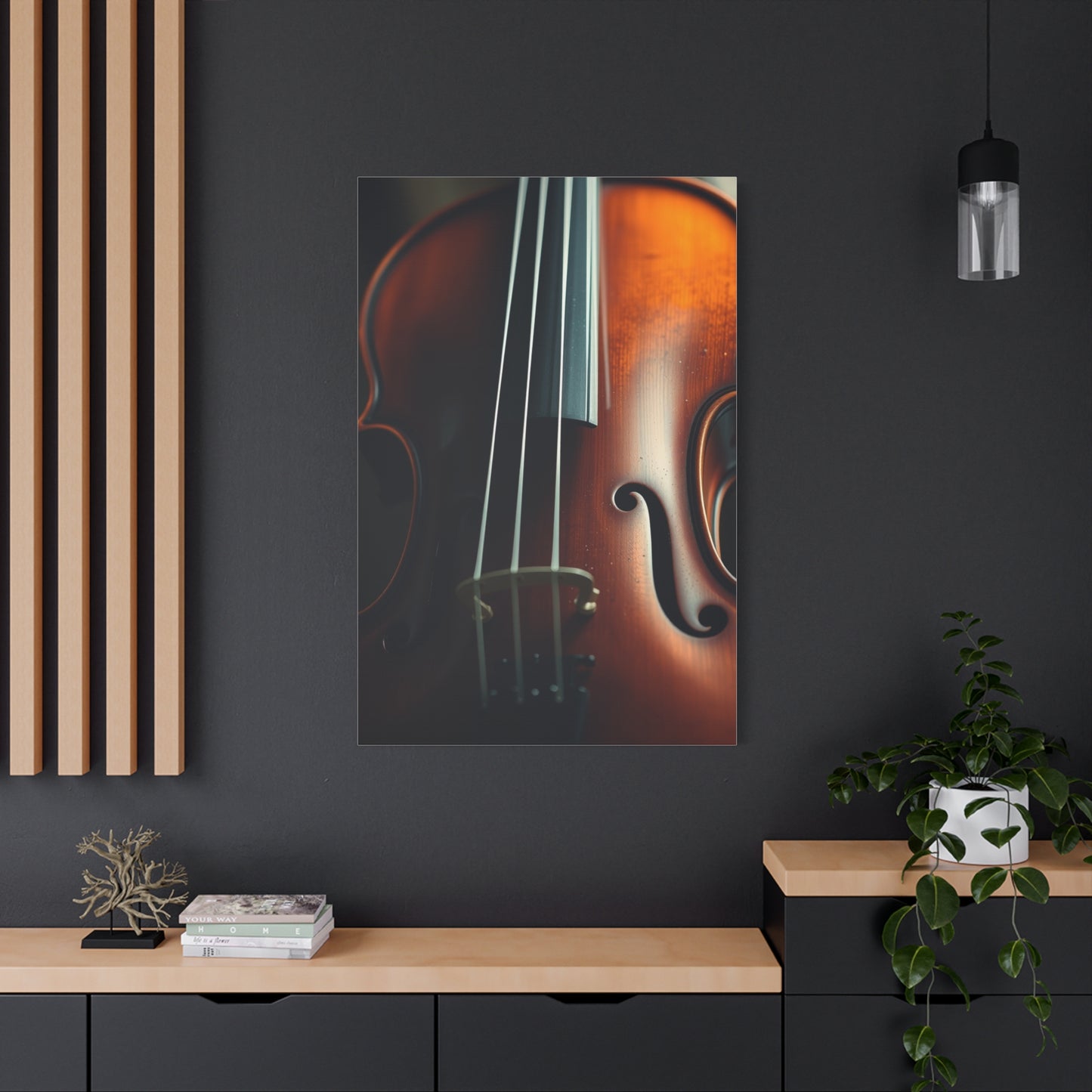 Vision Violin Art Art Wall Art & Canvas Print